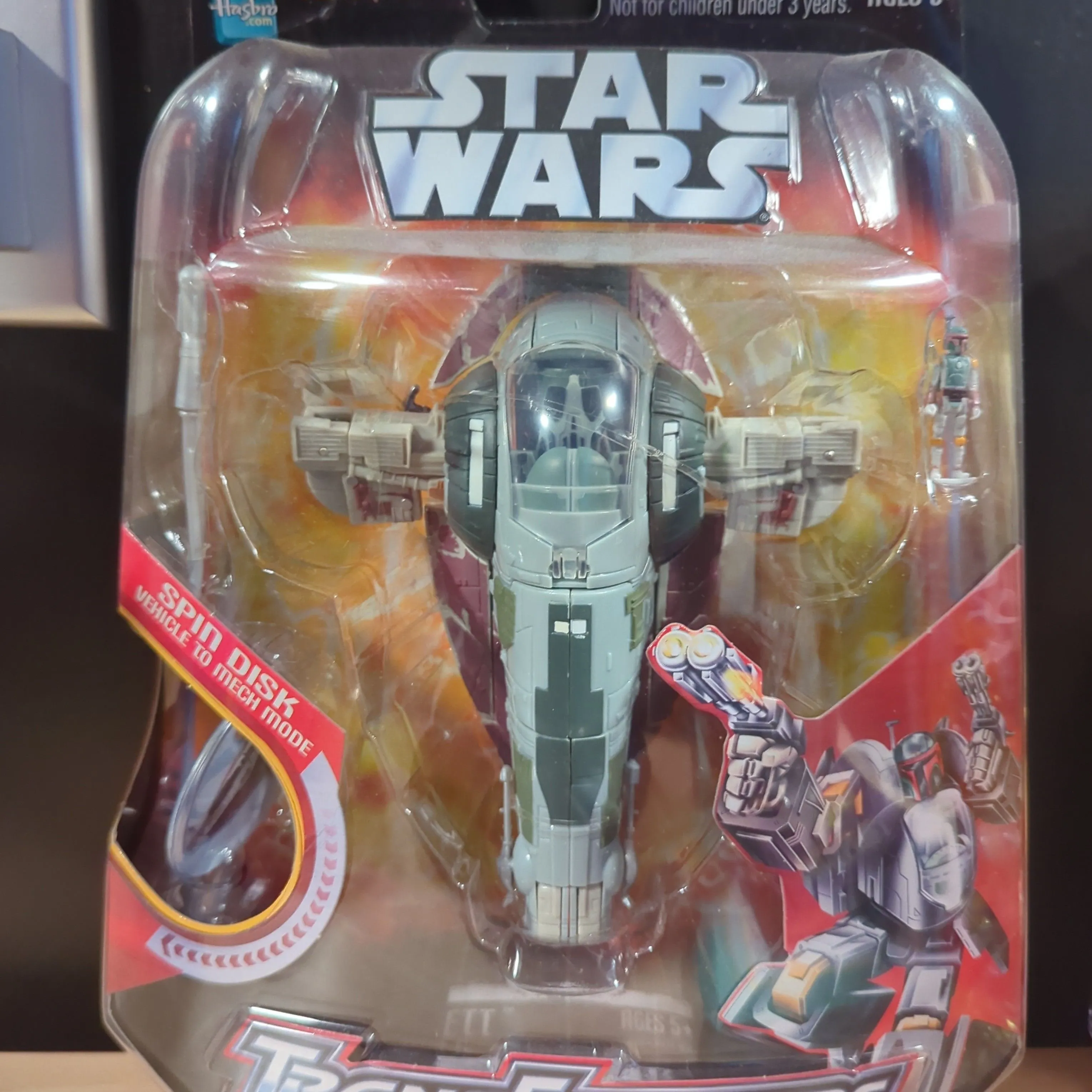 Product image for Hasbro Star Wars Transformers Jengo Fett Slave 1