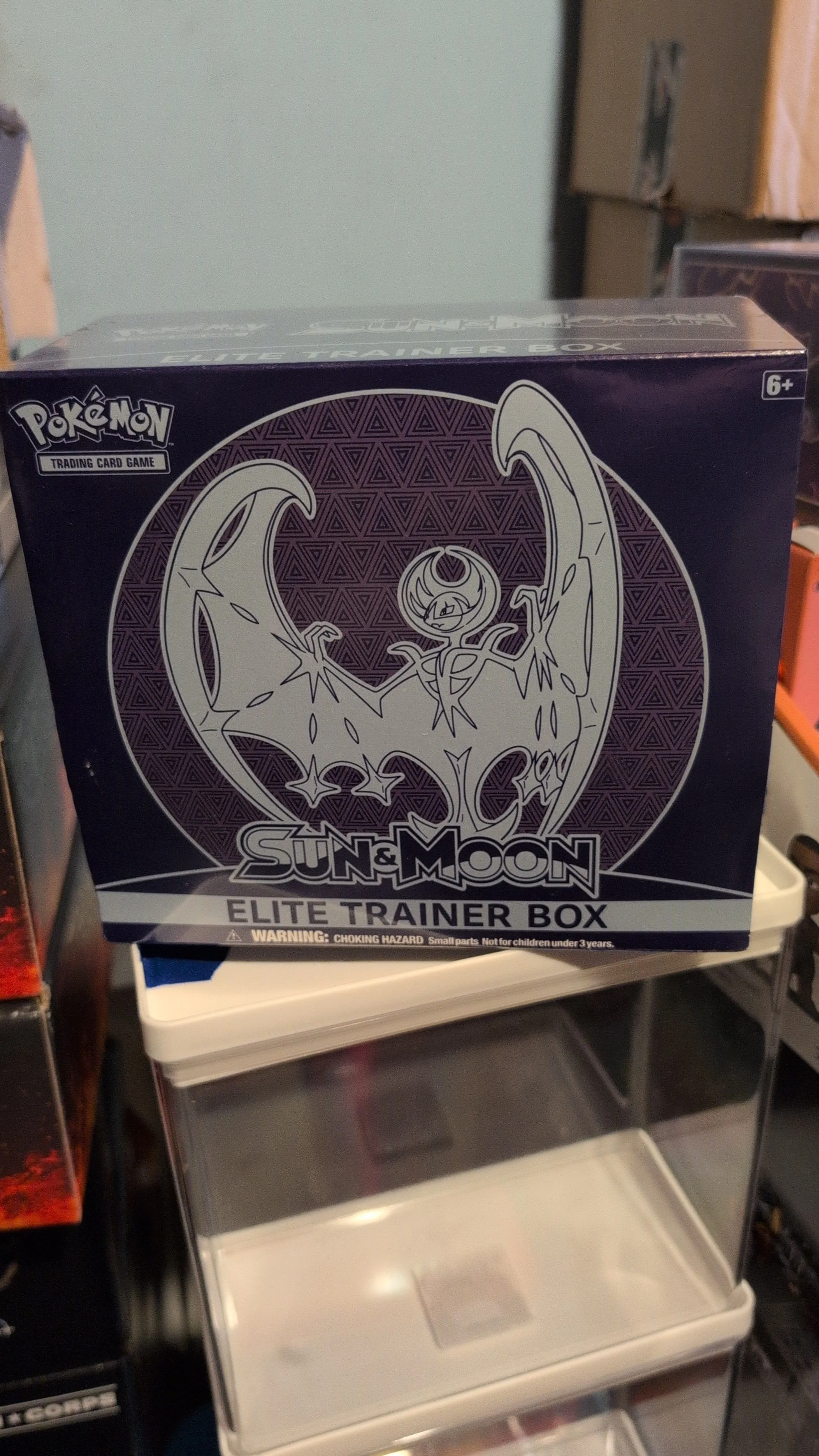Product image for Sun and Moon Pokemon Elite trainer box 