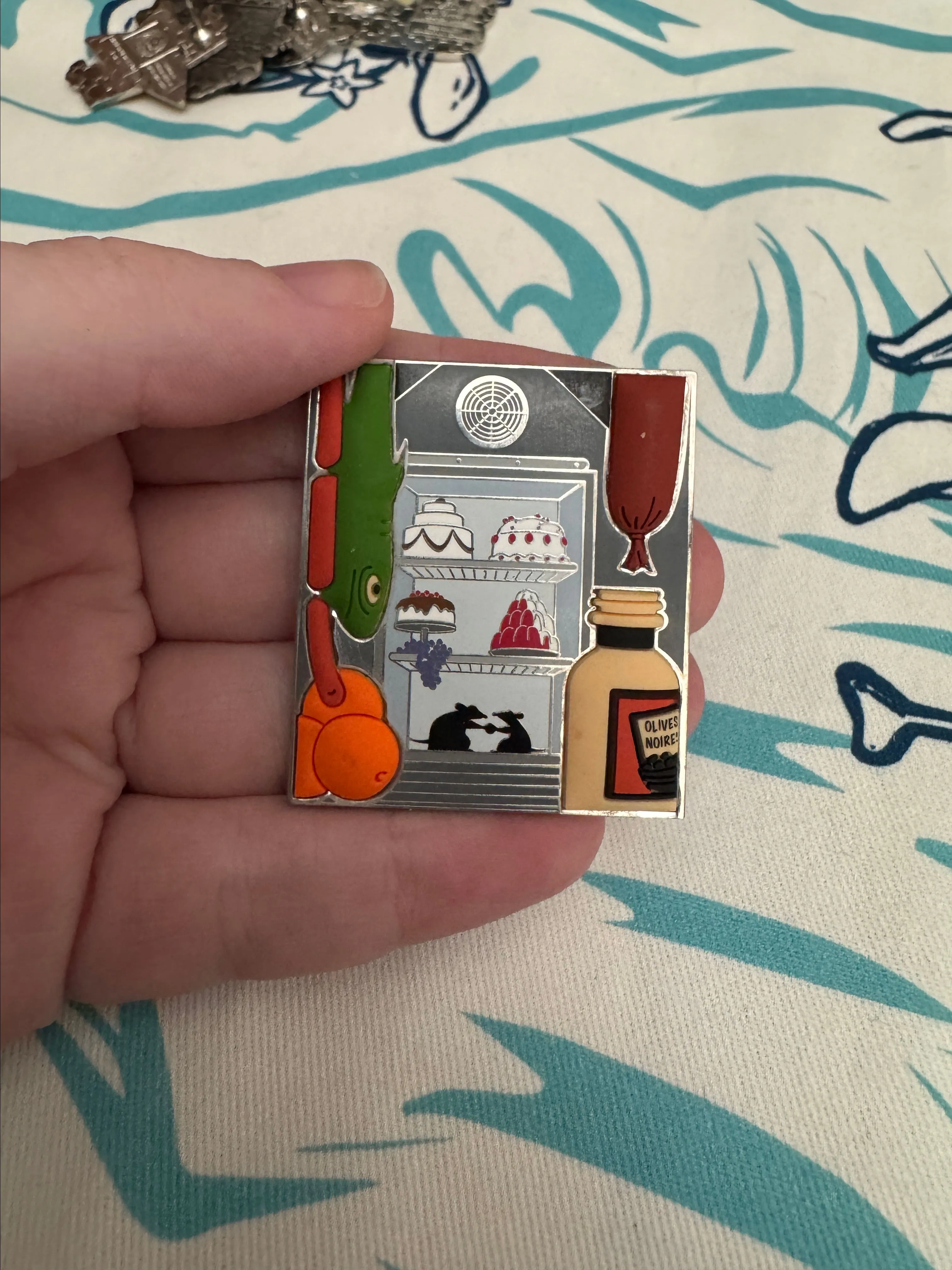 Product image for Disney Pin 2022 WDW Remy's Ratatouille Adventure PVC Refrigerator w/Mice