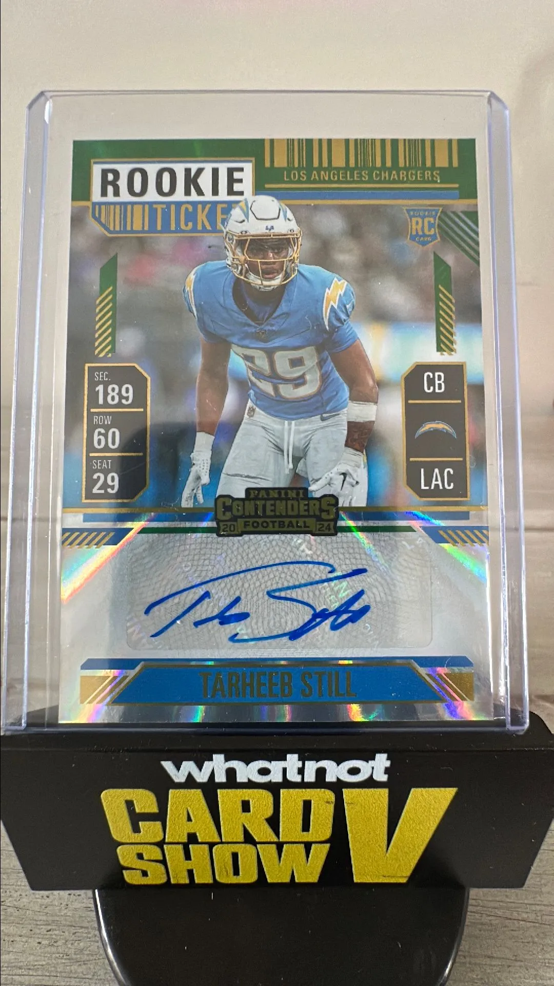 Product image for Tarheeb Still Rookie Auto