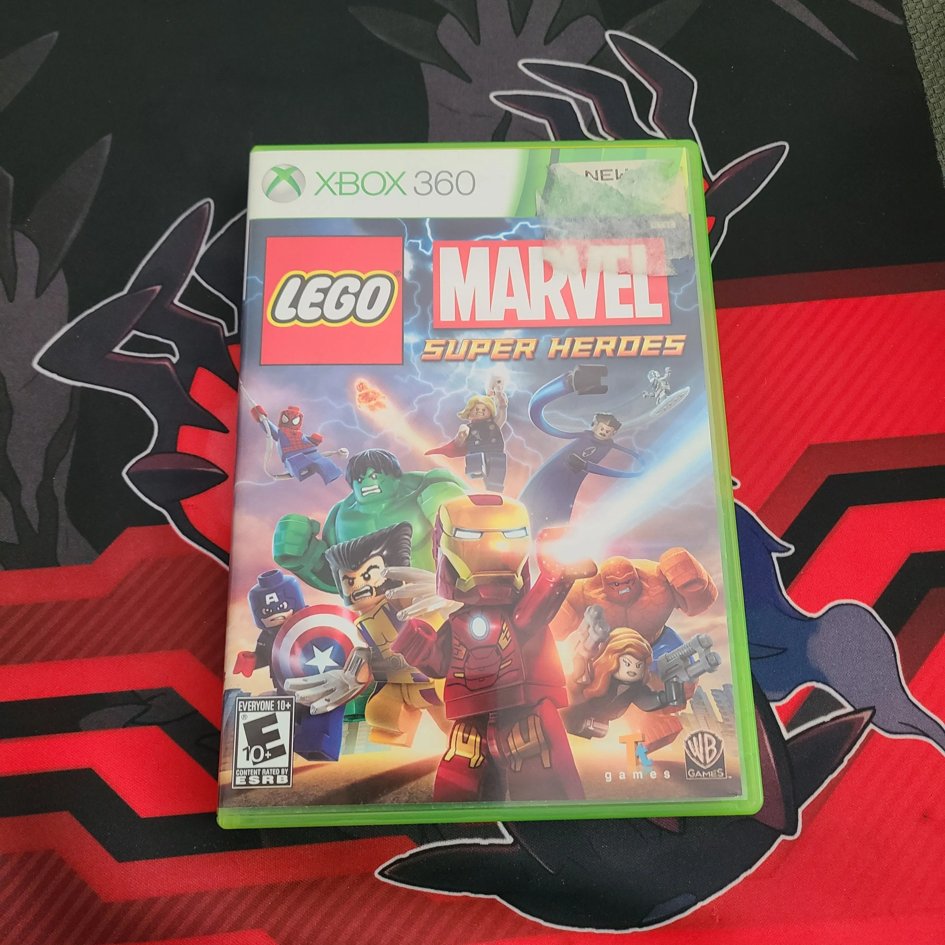 Product image for Xbox 360 Lego Marvel Super Heros (no game)