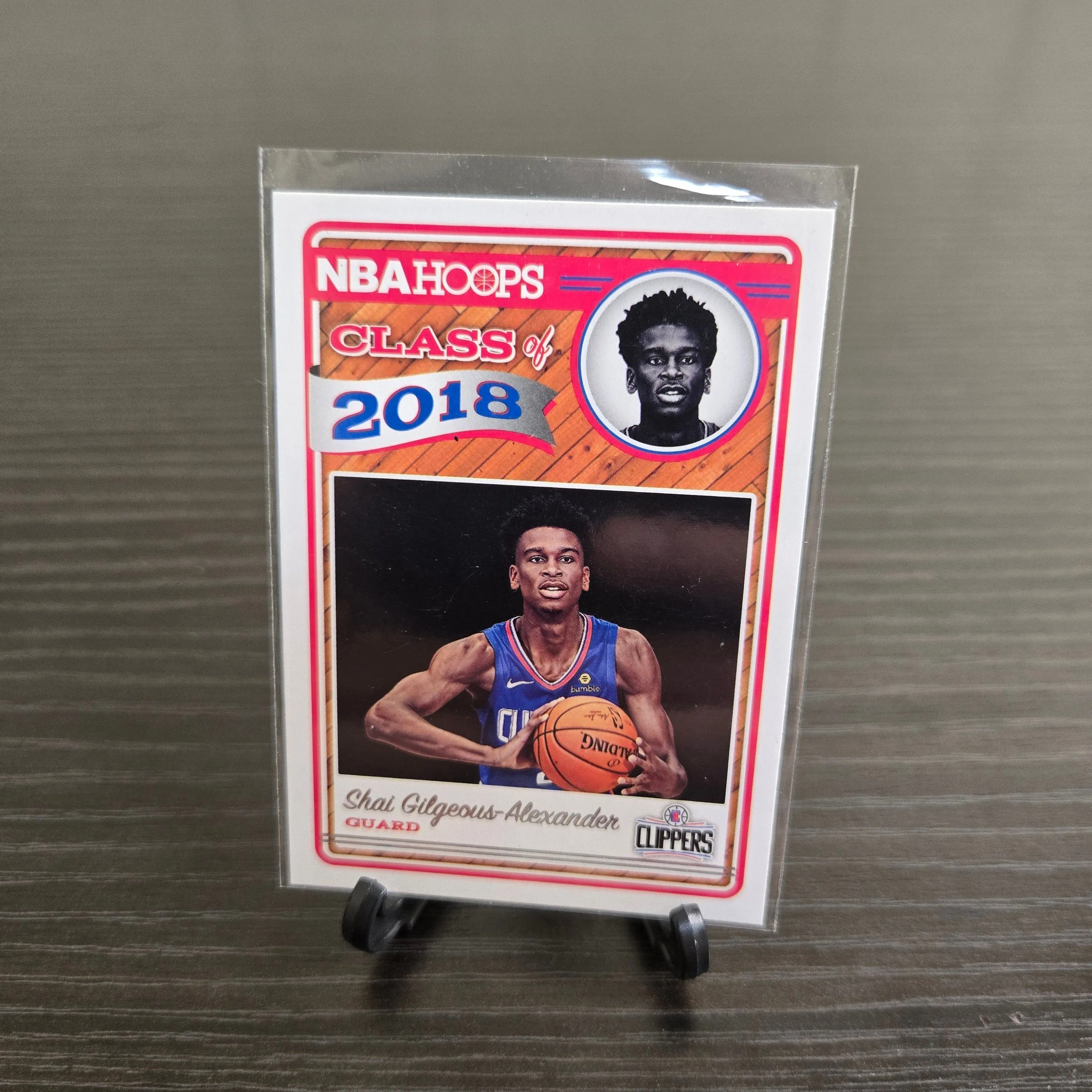 Product image for Shai Gilgeous-Alexander Rookie Clippers NBA basketball card