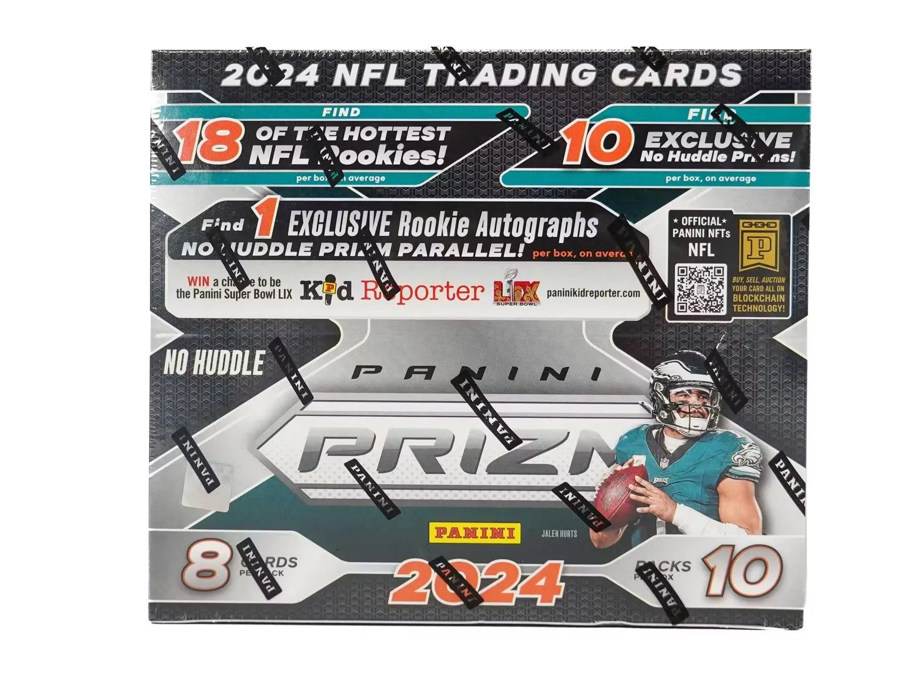 Product image for 2024 Prizm No Huddle NFL Football Box - 1 Box