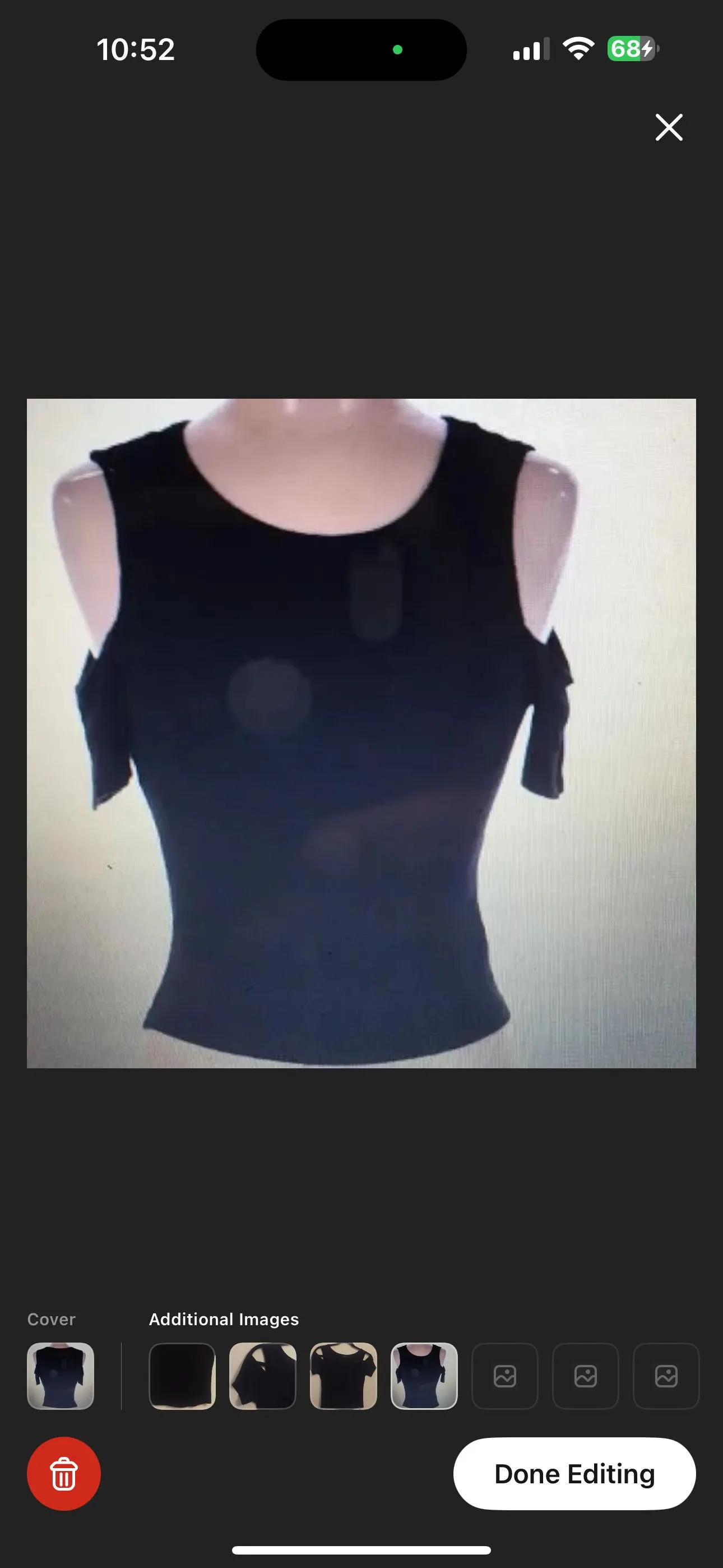 Product image for Timing short sleeve top sz M