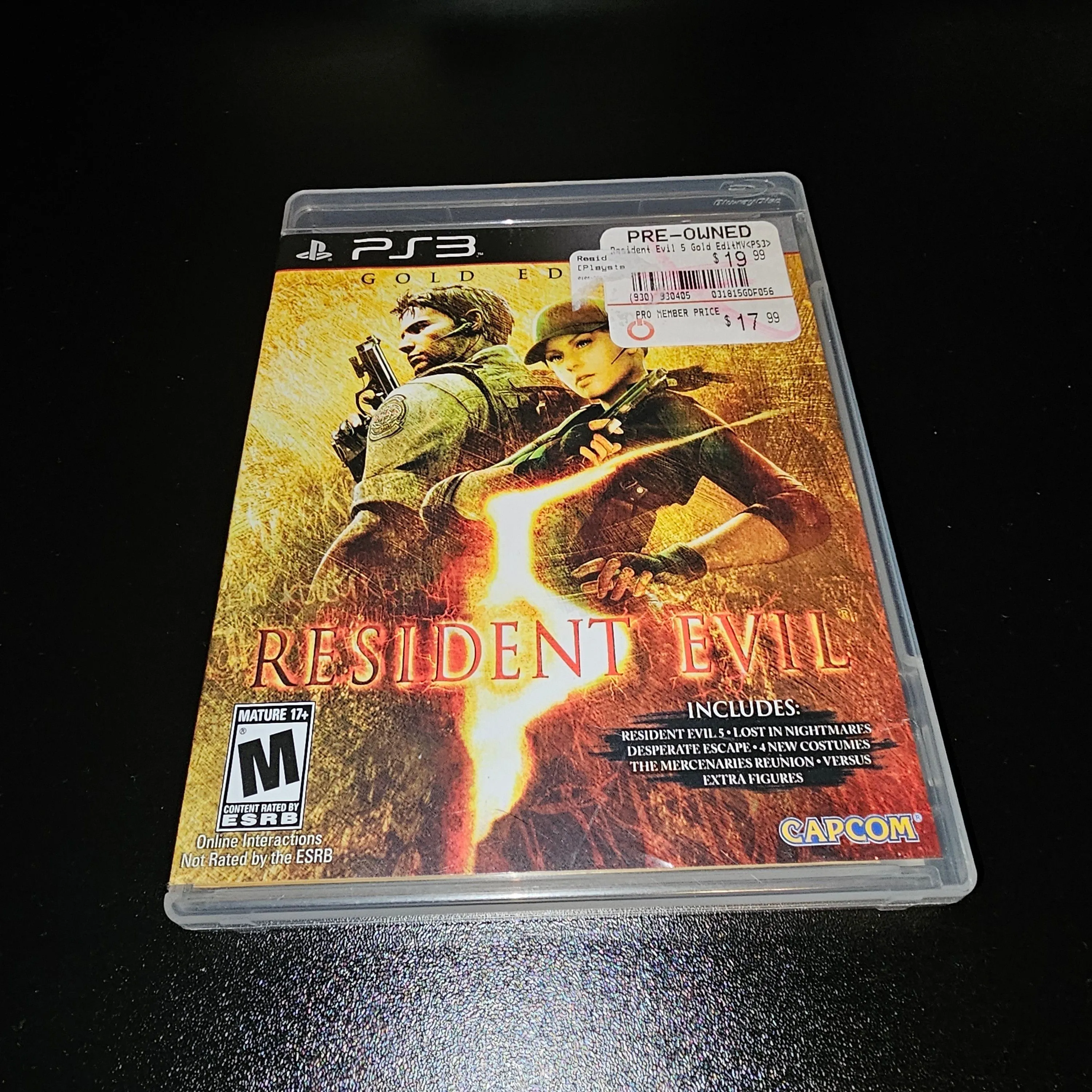 Product image for PS3 Resident Evil 5 Gold Edition