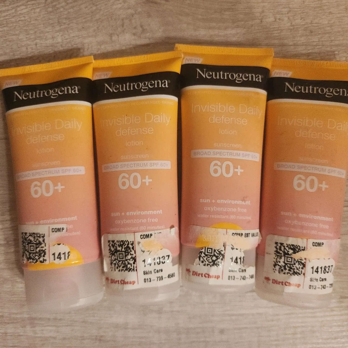Product image for Neutrogena 4 pack
