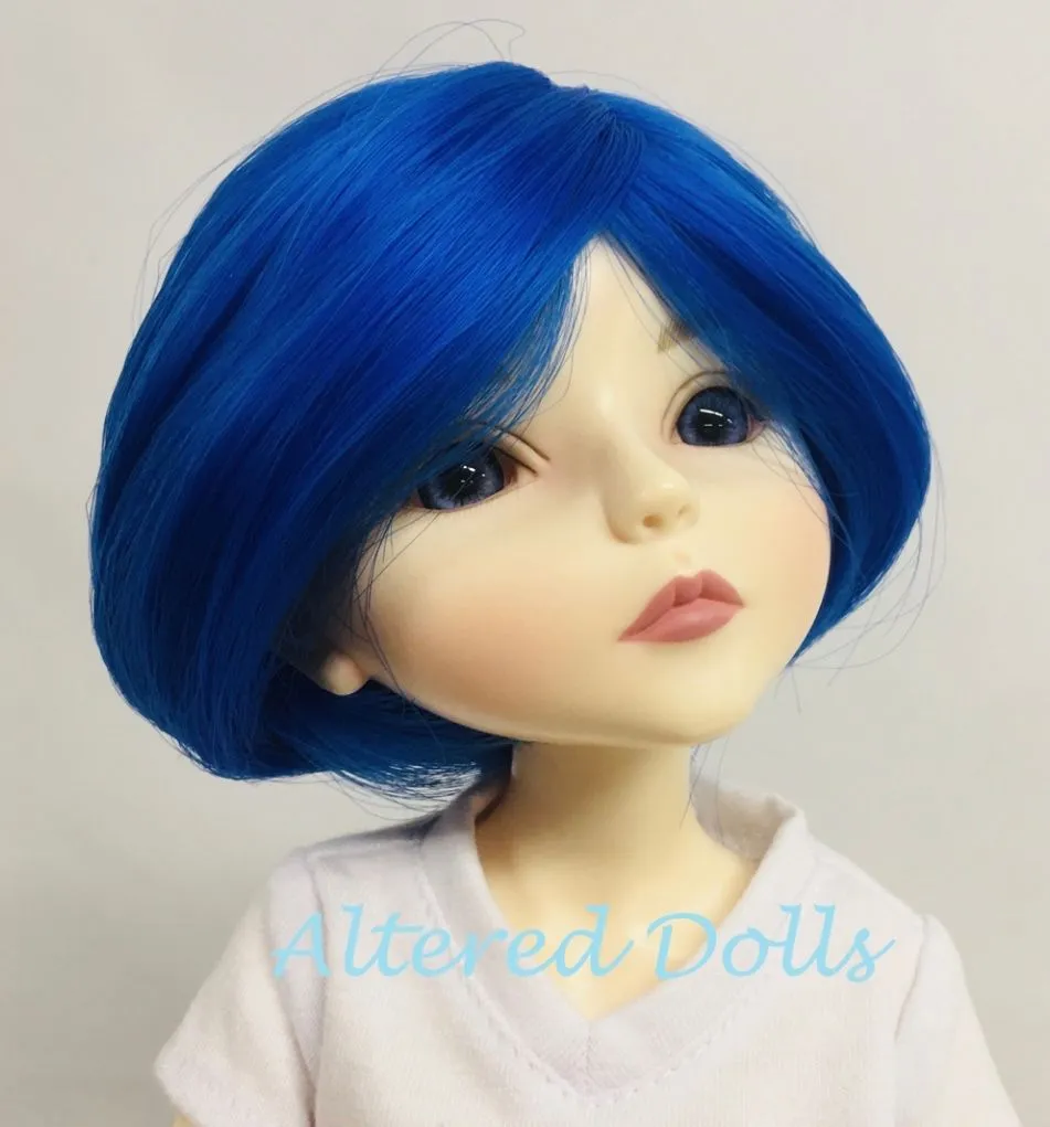 Product image for Cobalt Blue MSD size Ball Jointed Doll Wig