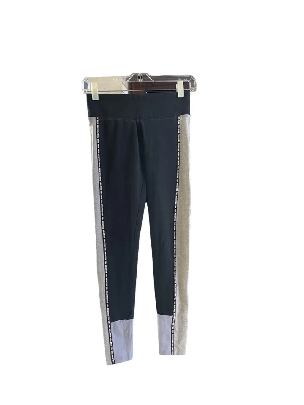 Product image for Women's PINK Leggings, XS, Black & Grey