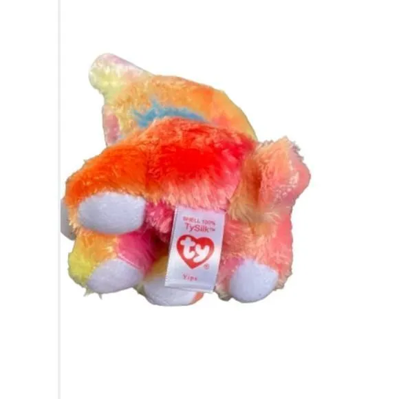 Product image for Ty Beanie Boo Plush Toy Rainbow Unicorn Dog Stuffed Animal