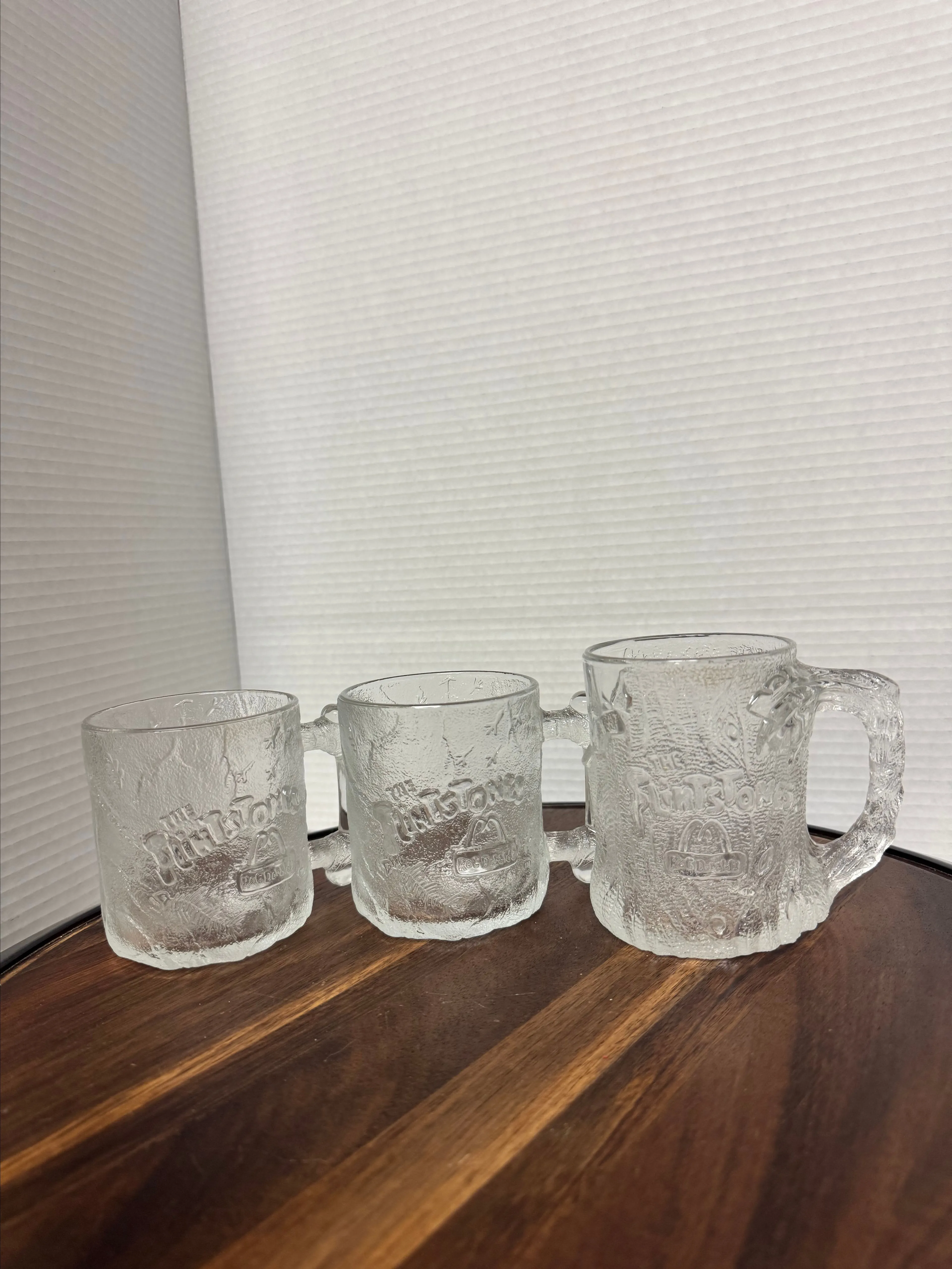 Product image for Vintage McDonald’s flinstones mugs set of 3