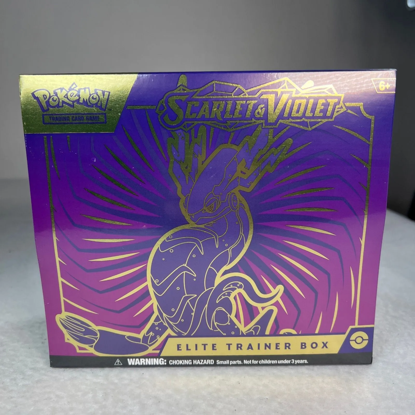 Product image for Pokémon Scarlet & Violet Elite Trainer Box - Miraidon - Pokemon Center - ETB NEW