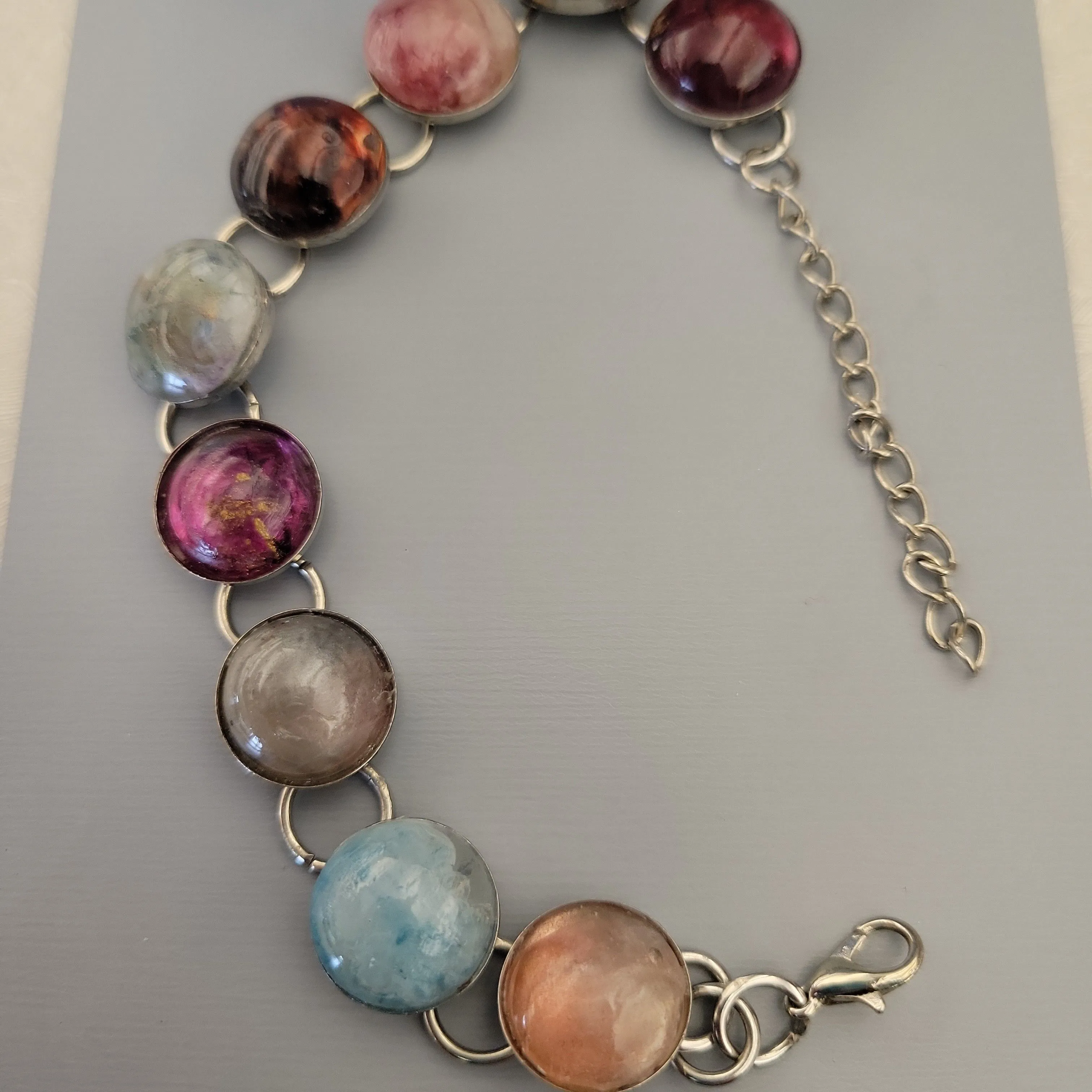 Product image for 7-1. Resin Gemstone Bracelet