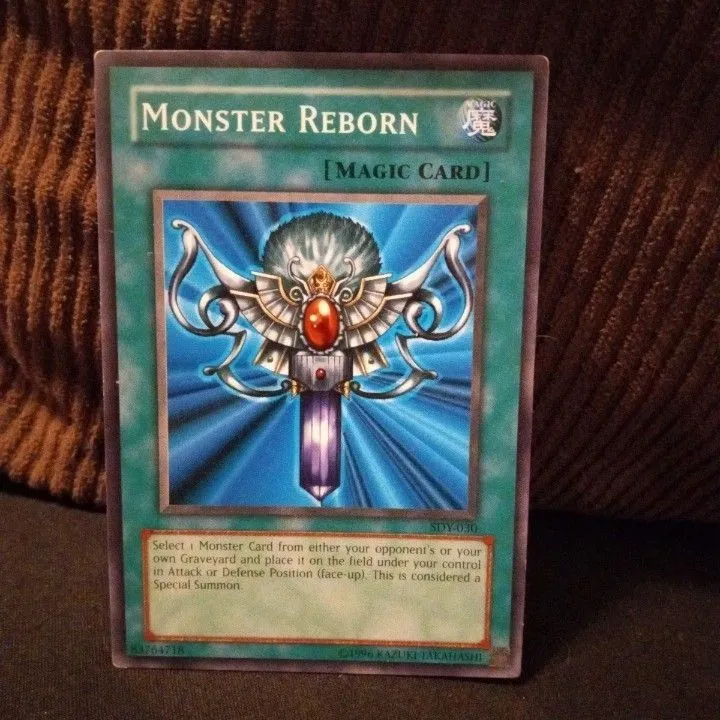 Lot of 5 Vintage 1996 Yu-Gi-Oh Magic Cards Monster Reborn & De-Spell  Unlimited Edition  Whatnot: Shop, Sell, Connect