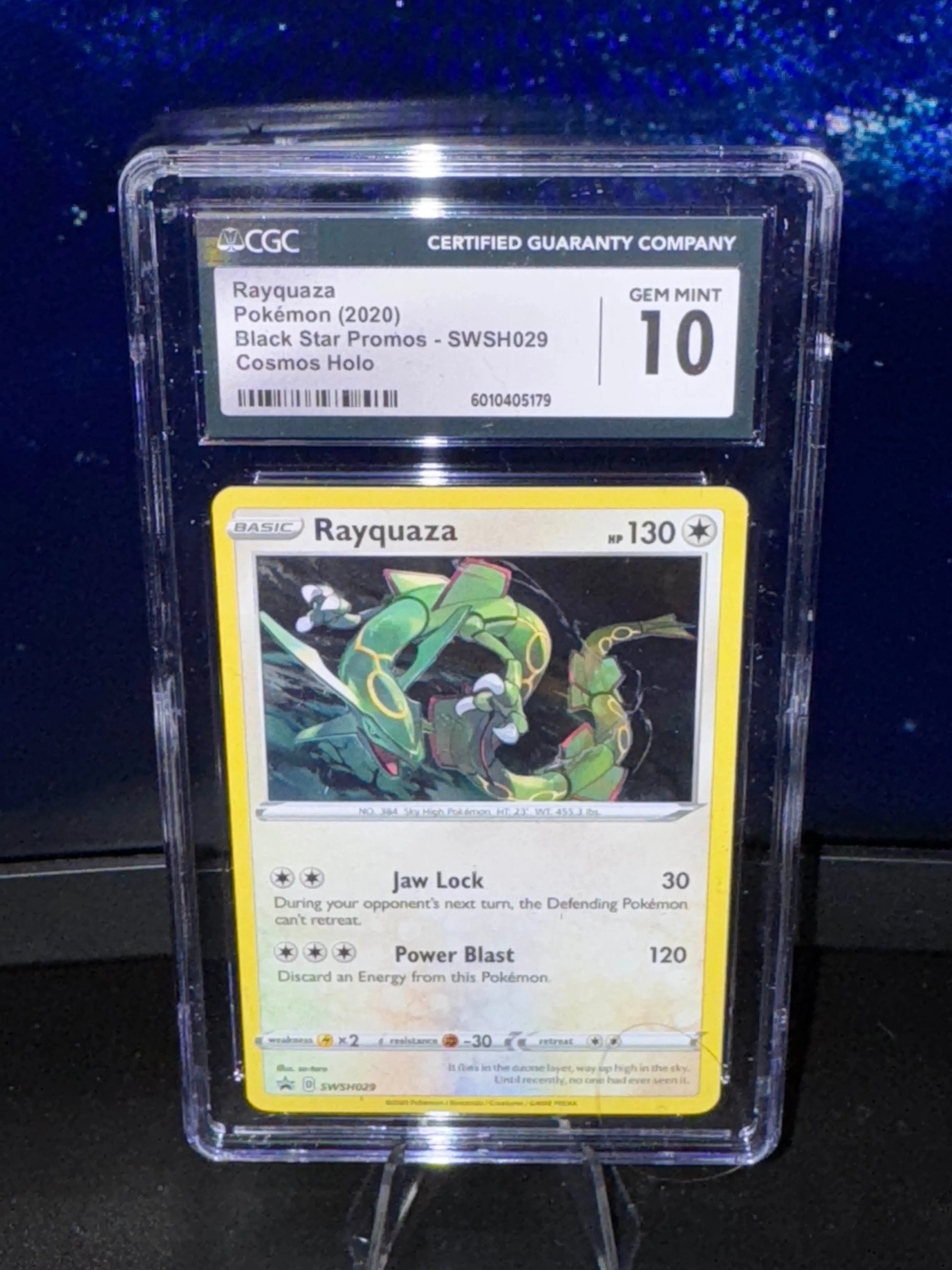 Rayquaza #SWSH029 Pokemon Promo (HOLO) CGC 10  Whatnot: Shop, Sell, Connect