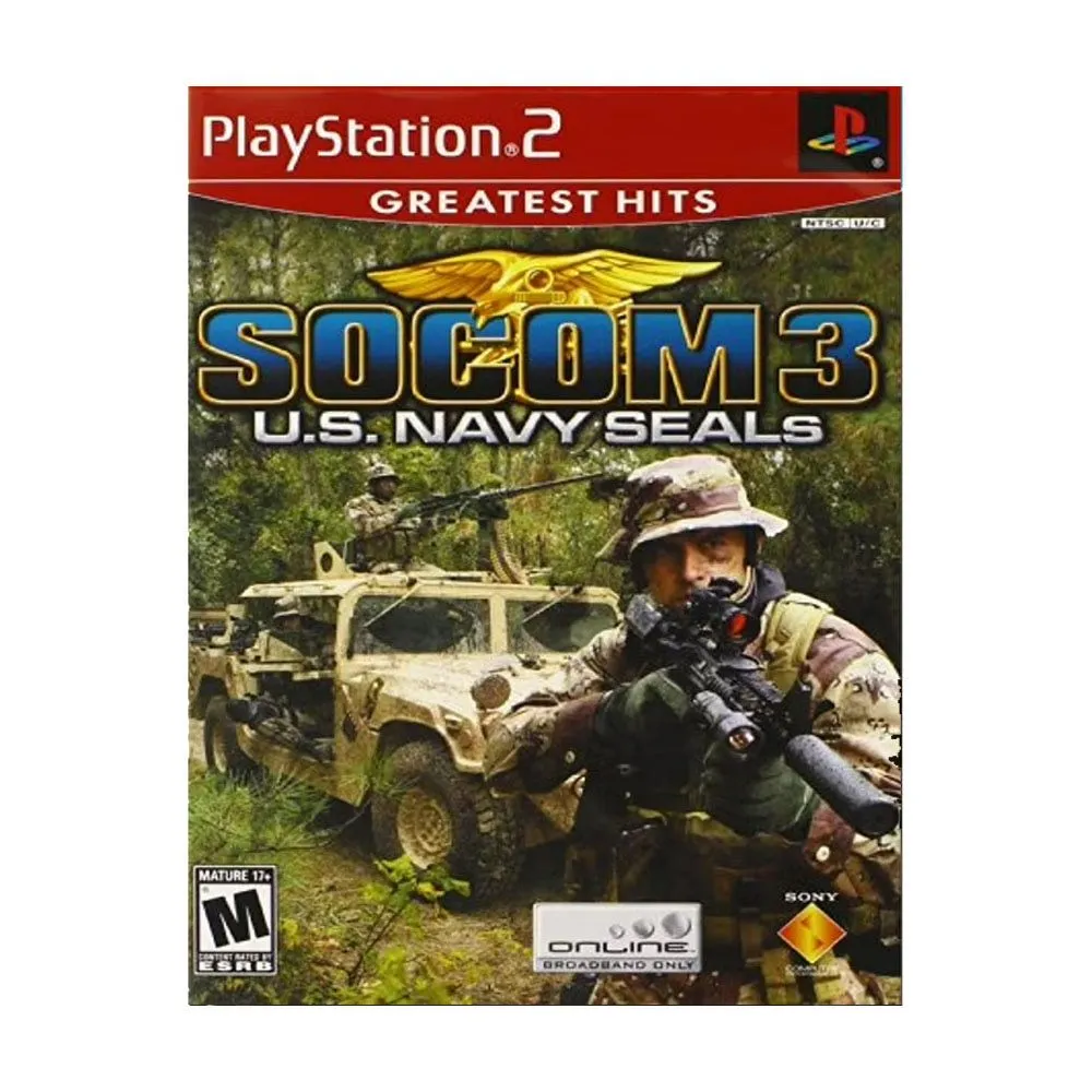Product image for Socom 3 PS2 SEALED NEW