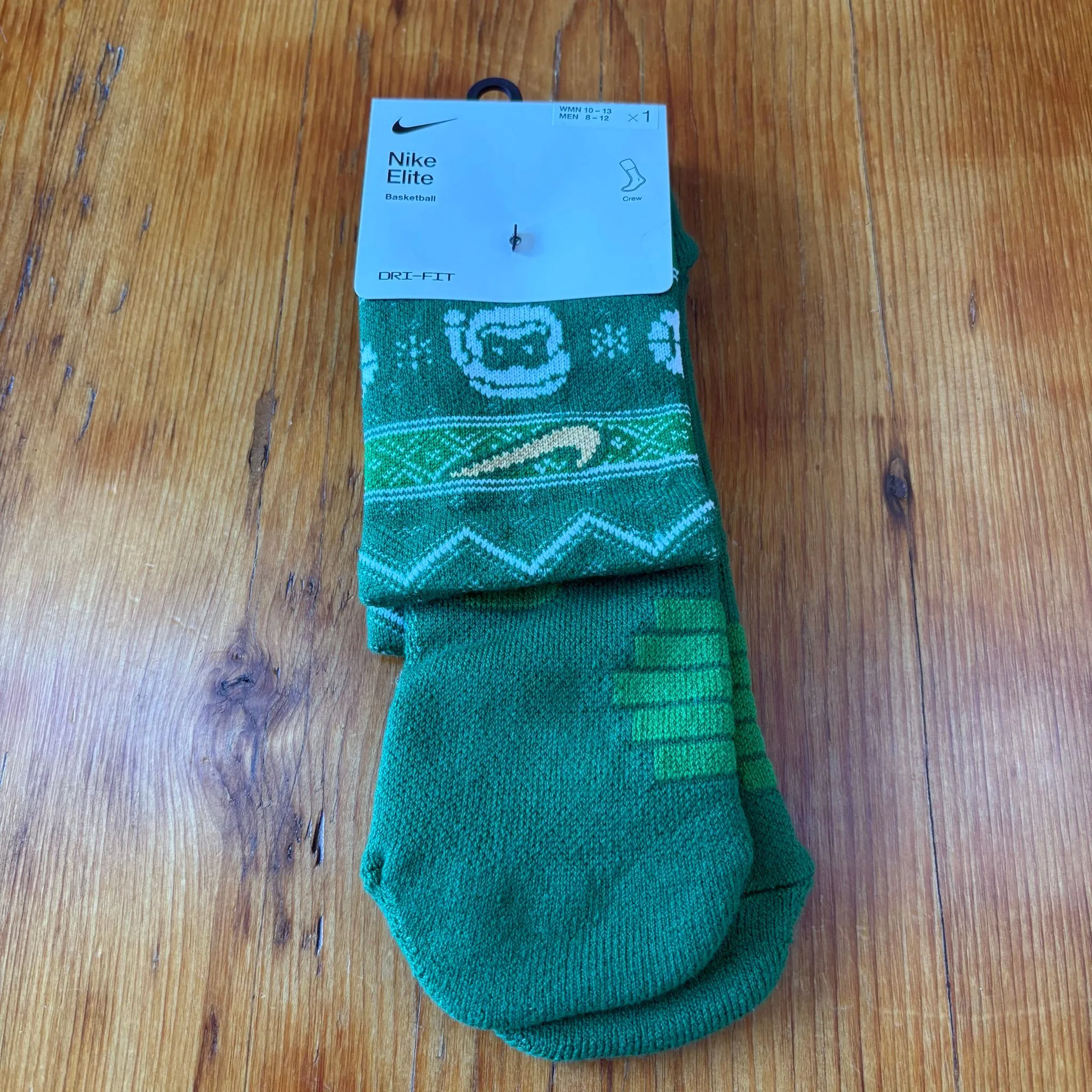 nike elite christmas socks