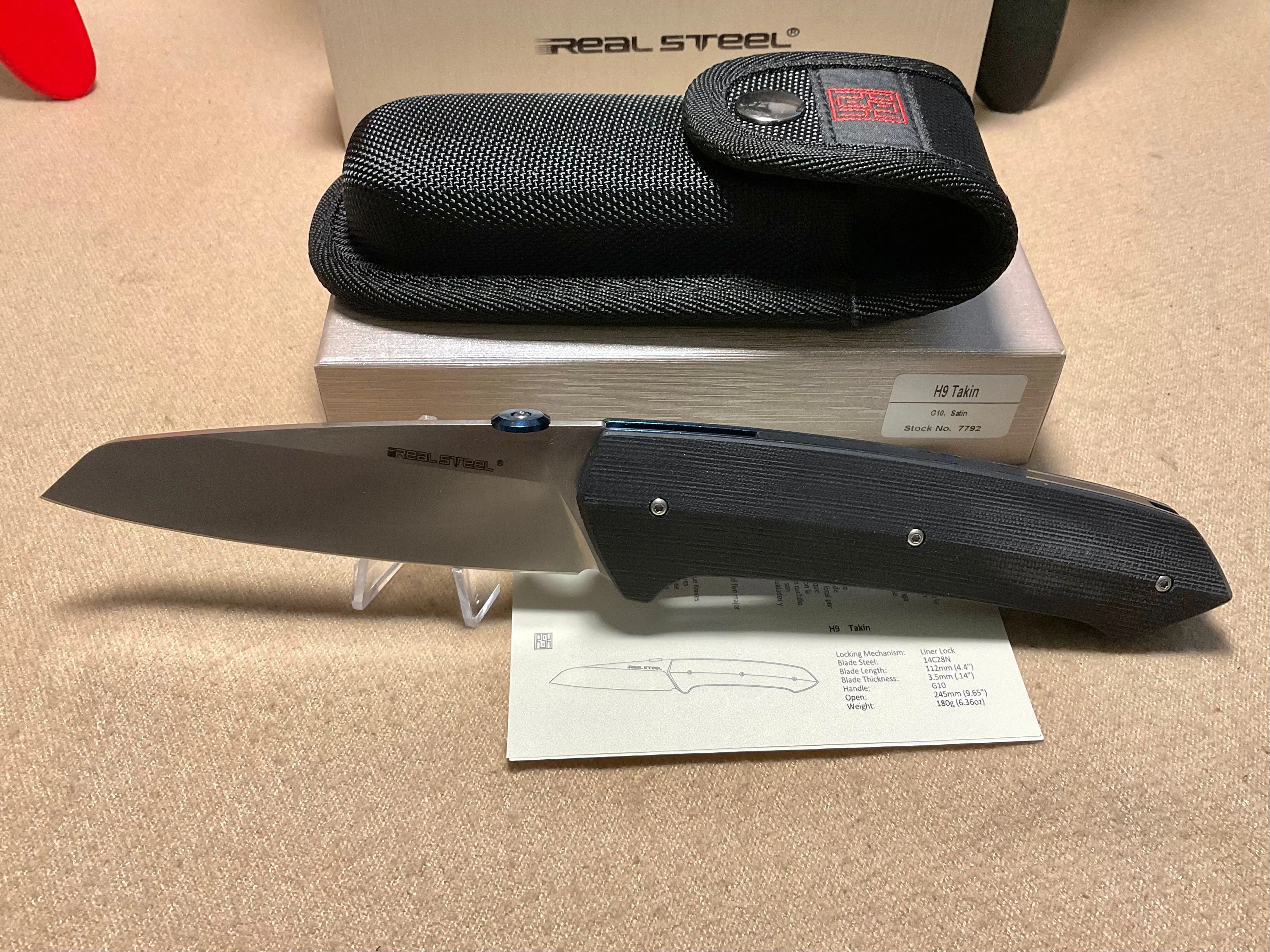 Product image for Real Steel Knives H9 Takin  7792