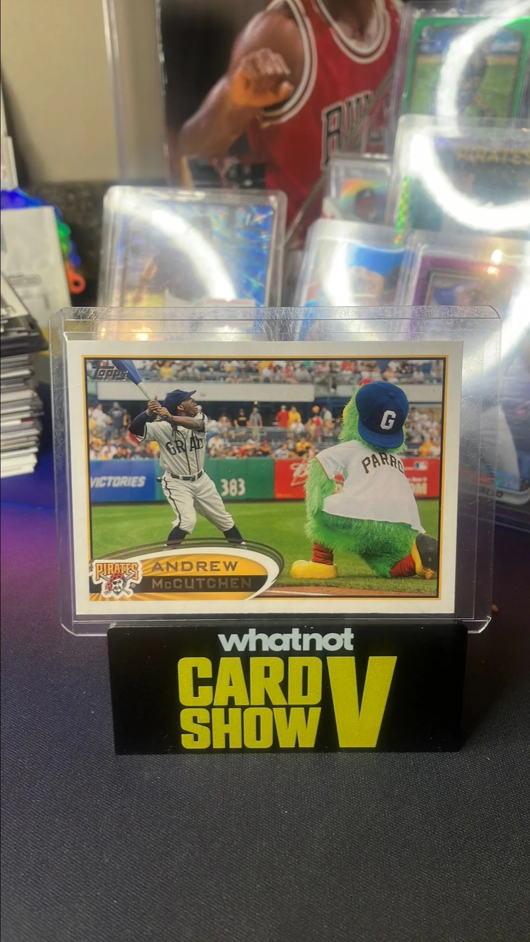 Product image for 2012 Topps Andrew Mccutchen Mascot Variation SP