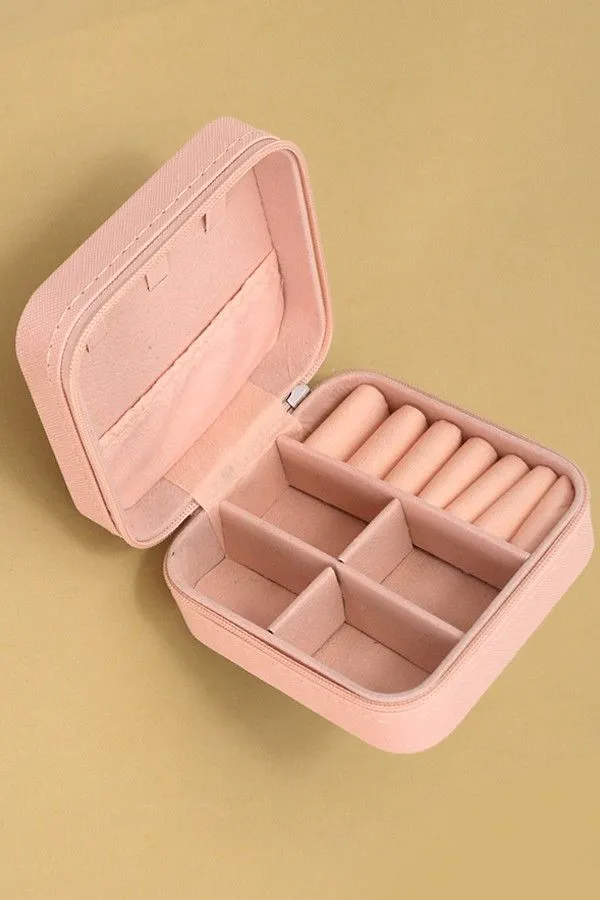 Product image for Organizer Jewelry Box - Small Lt Pink