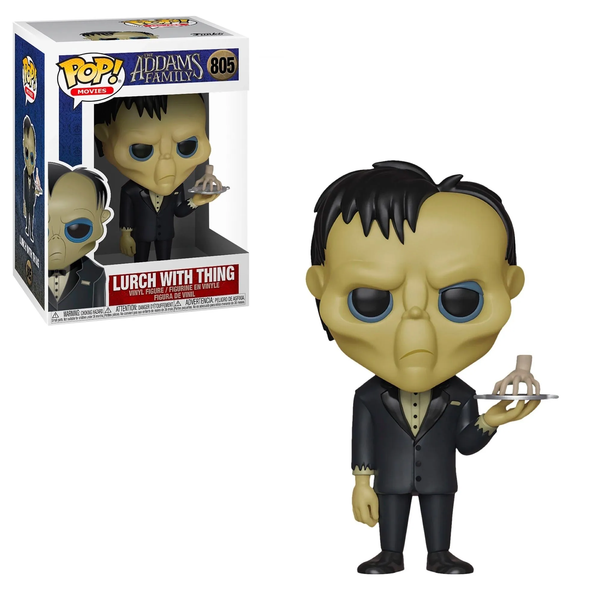 Product image for Lurch with Thing **Box Damage** (805) | Horror Movies The Addams Family
