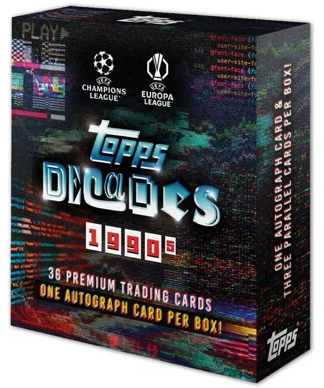 Product image for 1x TOPPS DECADE BOX