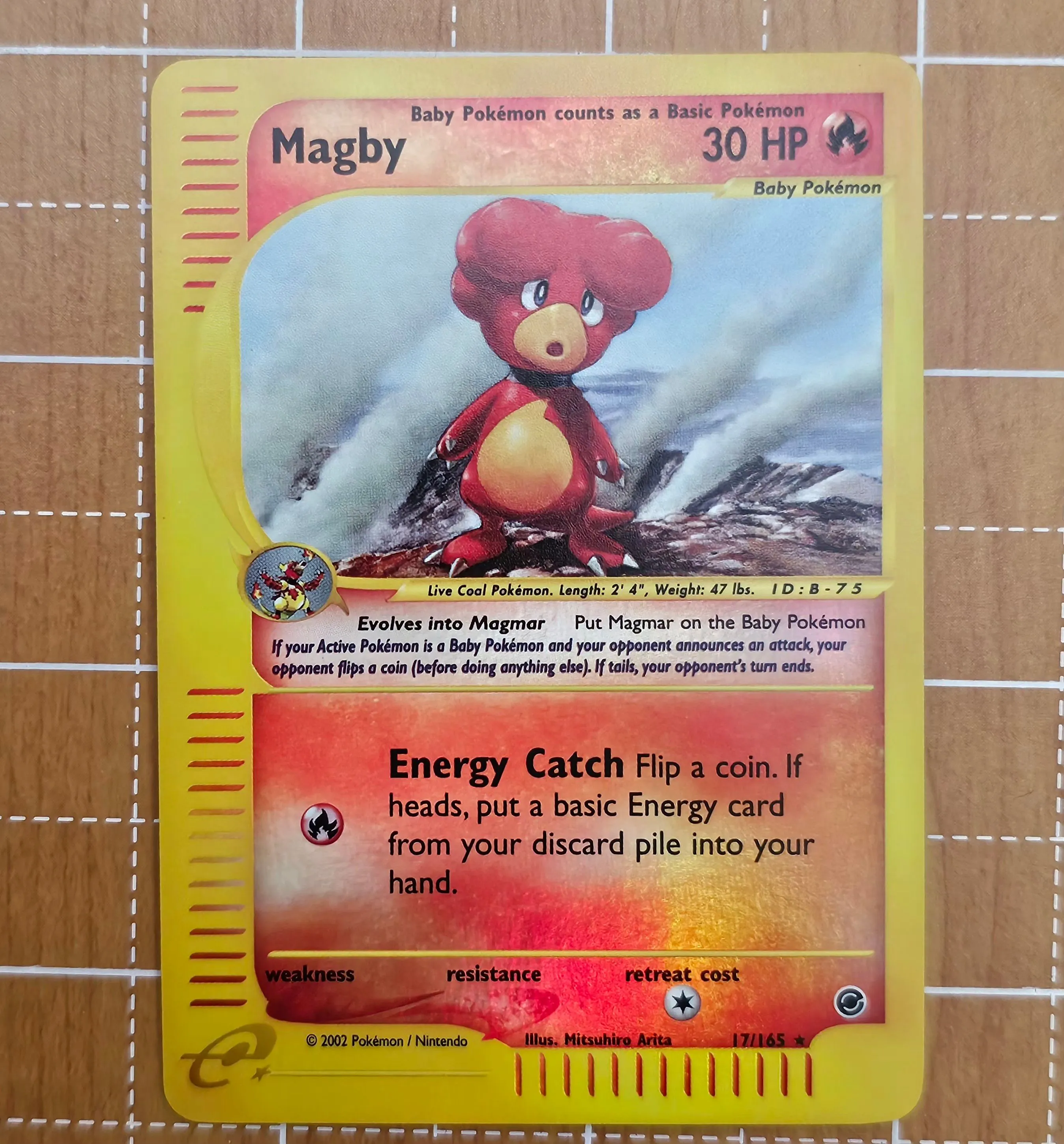 165 167 pokemon card Herbizarre AR 167/165