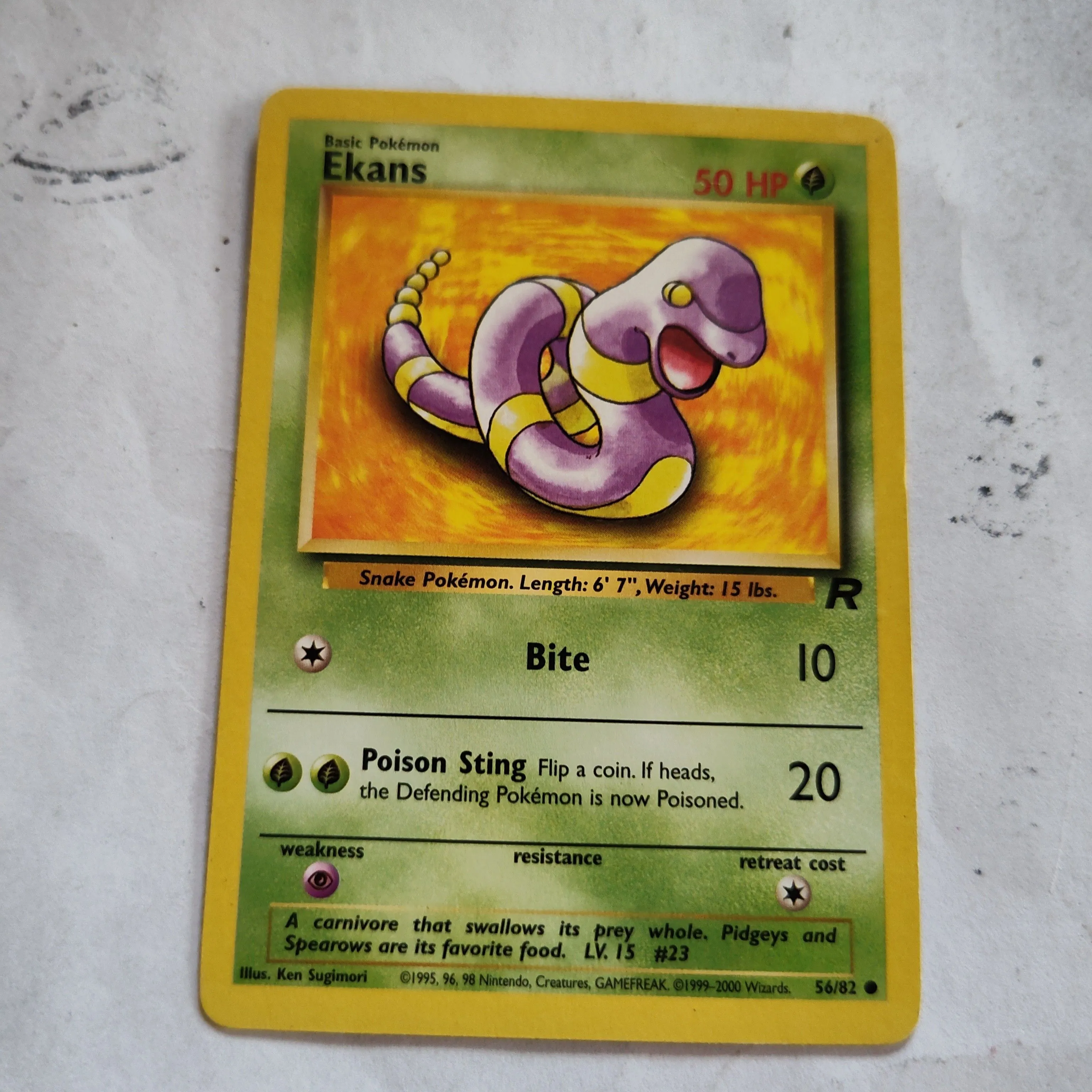 Product image for Pokemon Ekans 56/82