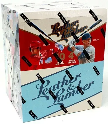 Product image for Leather & Lumber 2019 Panini Baseball Hobby Box