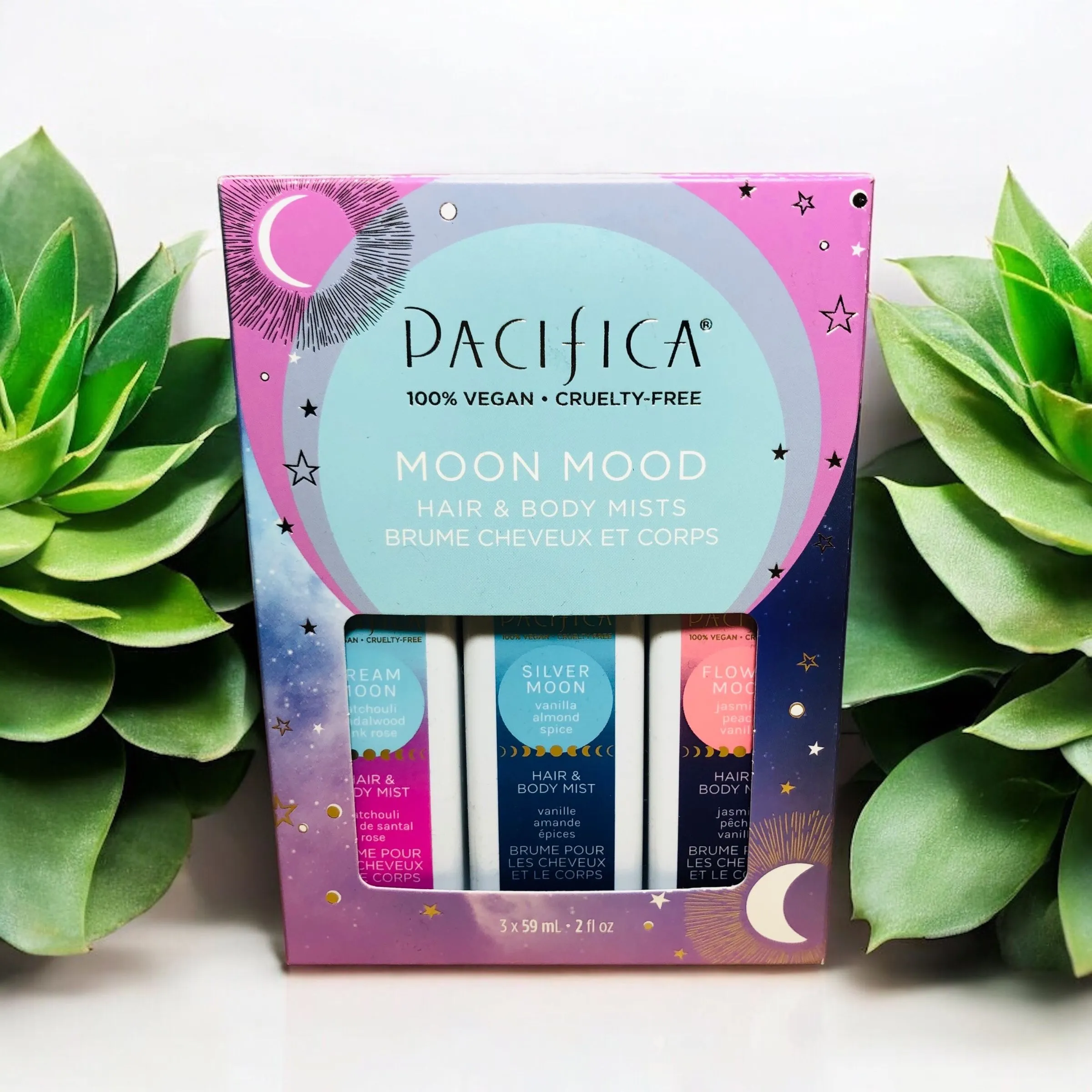 Product image for NIB Pacifica "Moon Mood" Hair & Body Sprays