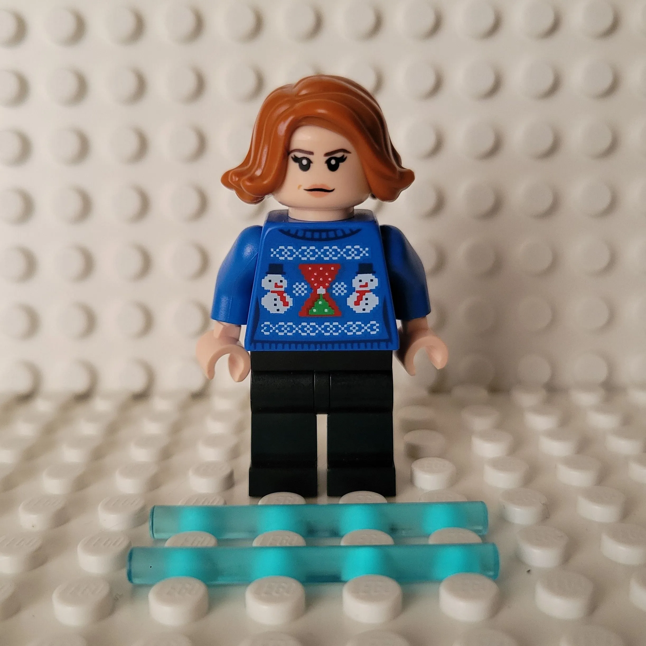 Product image for LEGO - Black Widow Christmas Sweater 