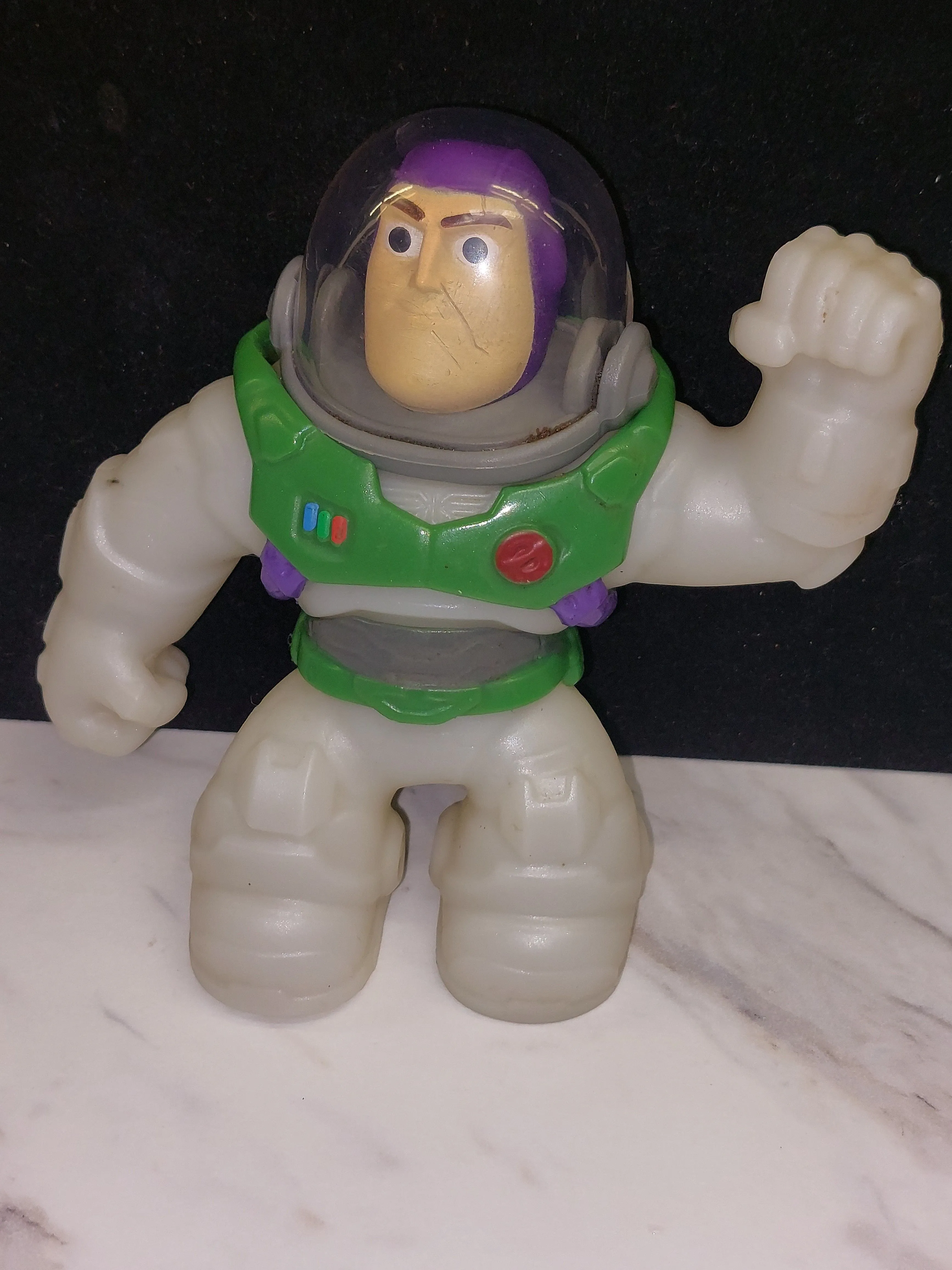 Product image for Heroes of Goo Jit Zu Goo Shifters Hero Loose Figure used squishy toy figure Buzz Lightyear 