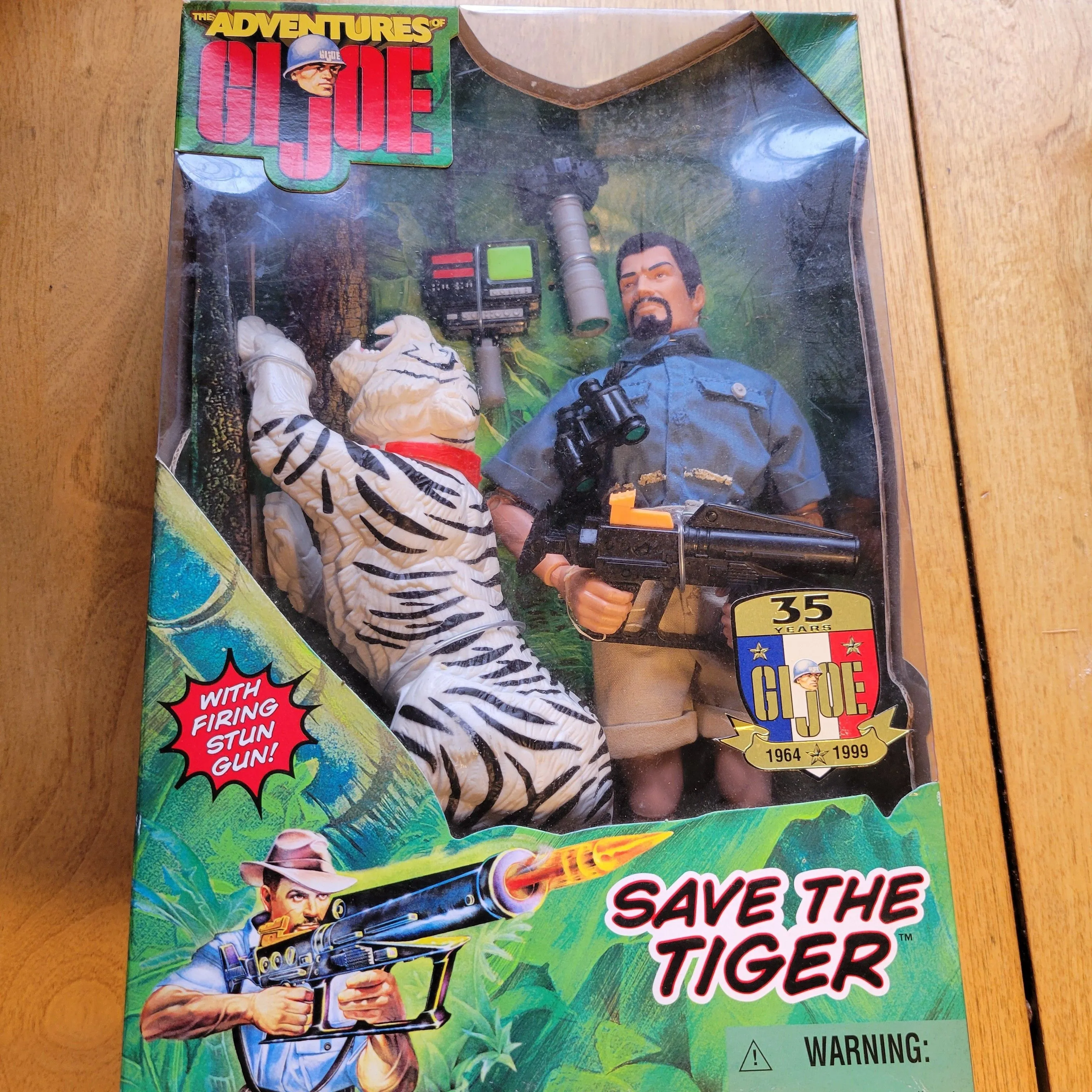 Product image for GI Joe Save The White Tiger Hasbro 