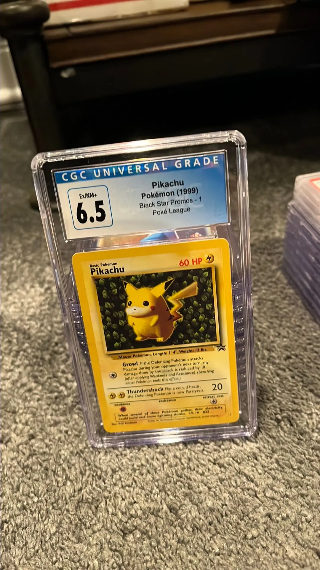 Product image for Pikachu black star promo
