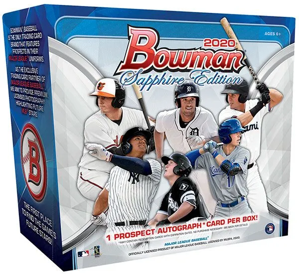 Product image for 2020 Bowman Sapphire Box Bobby Witt-Pena-Dominguez