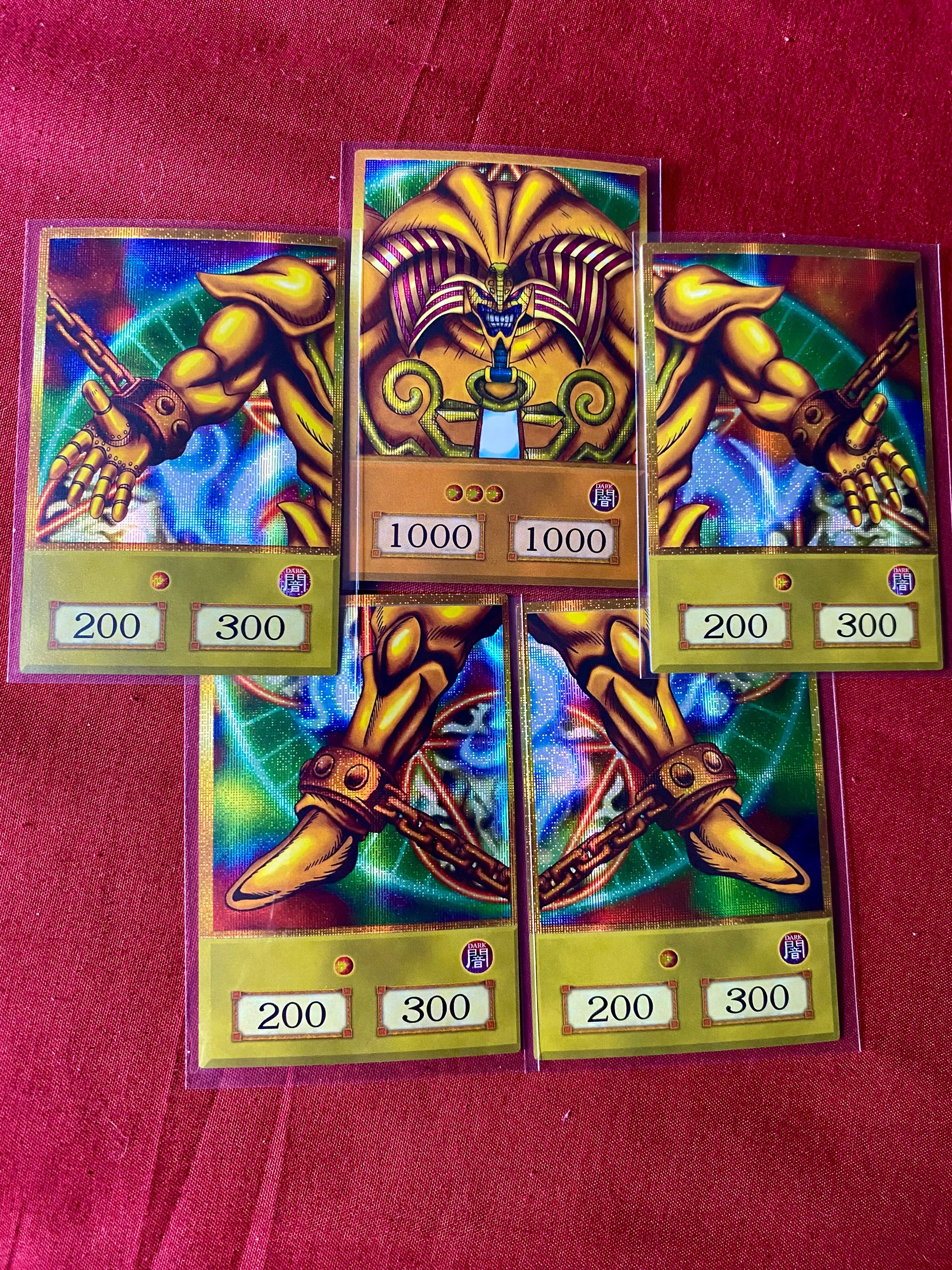 ANIME CARD SET - THE COMPLETE EXODIA (GOLD RARE)  Whatnot: Shop, Sell,  Connect