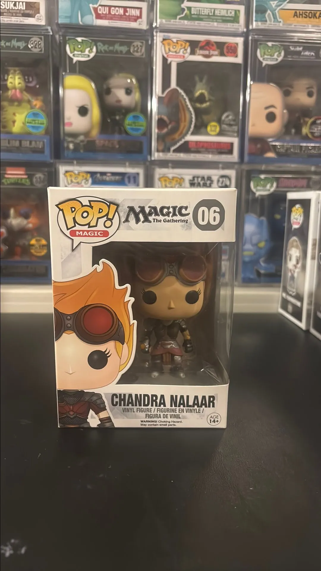 Product image for Magic the Gathering Chandra Nalaar (PPG $8) w/ Protector
