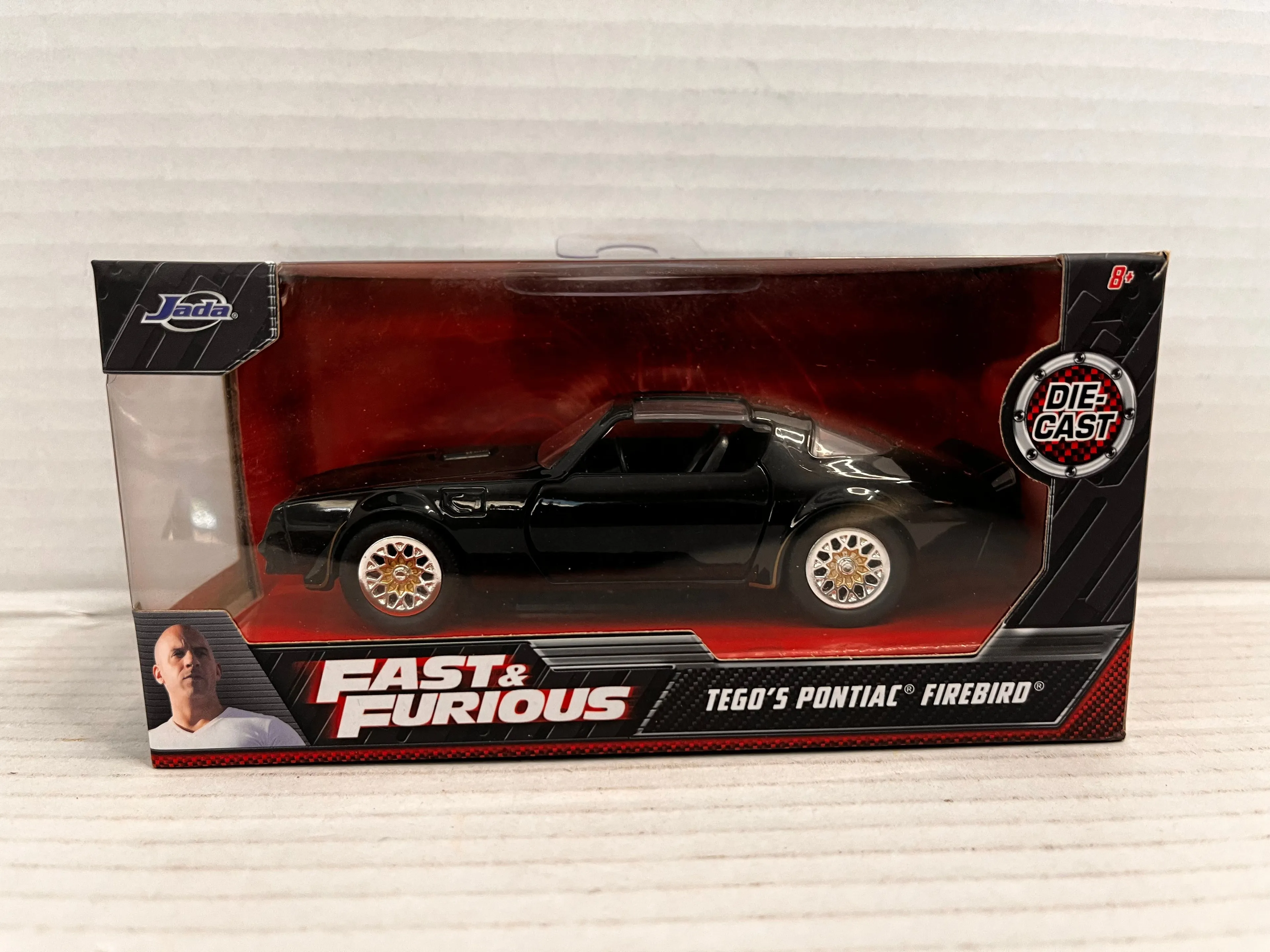 Product image for Jada Fast & Furious Tego's Pontiac Firebird 1/32 Diecast Model Car Black