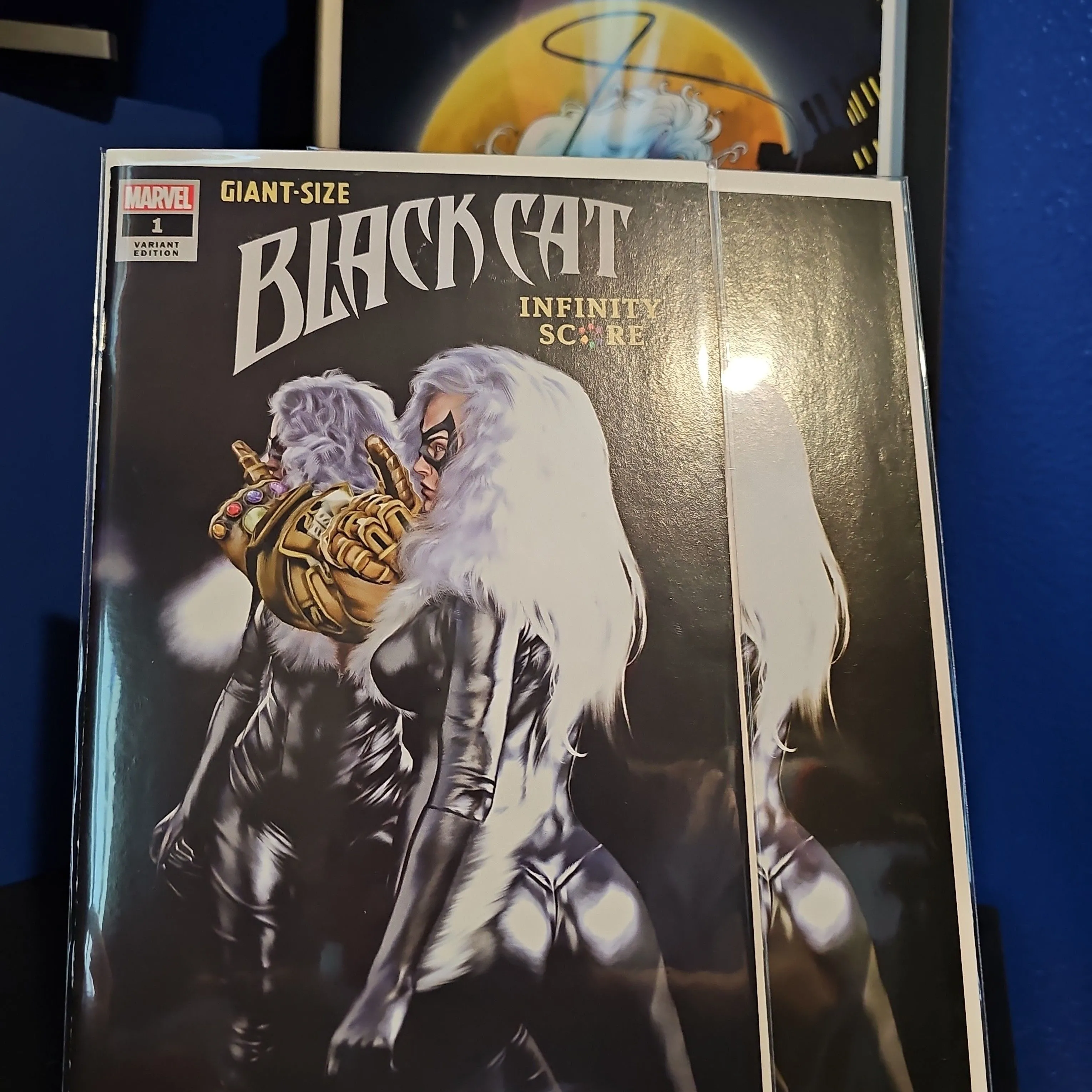 Product image for Giant-Size Black Cat: Infinity Score #1 trade+virgin