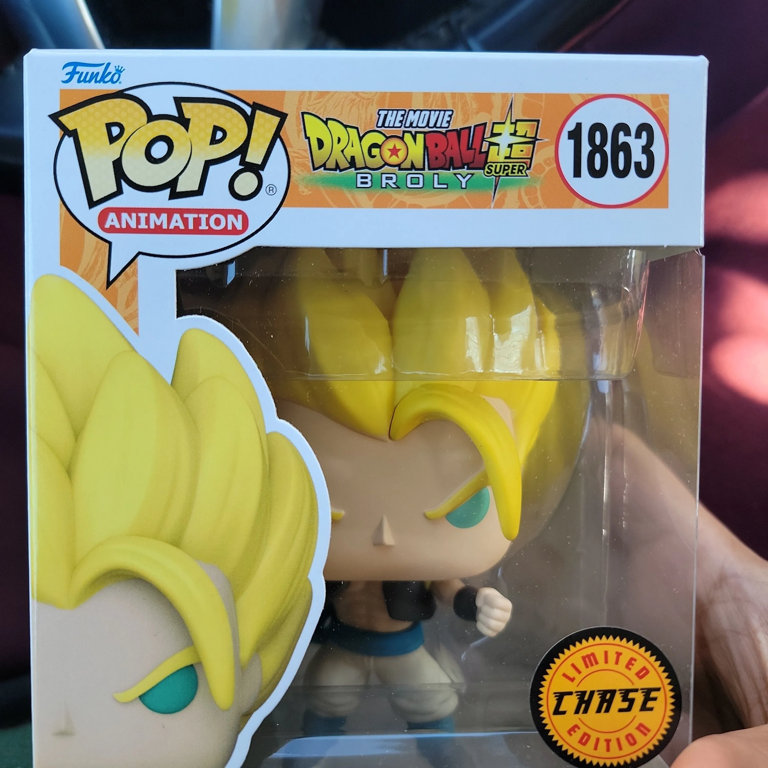 Product image for the movie dragonball super broly (gogeta chase)