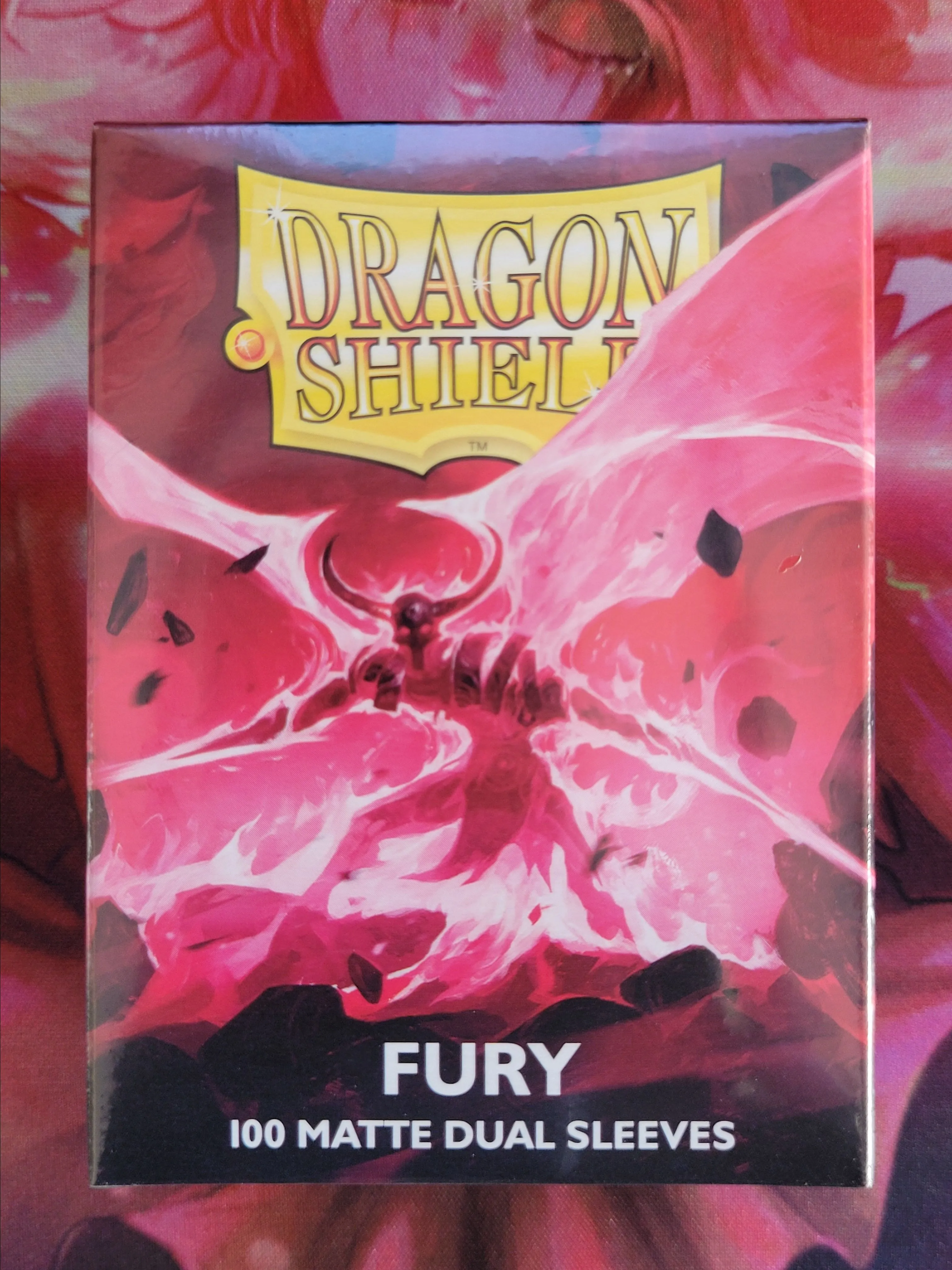 Product image for Sleeves Standard (/deck protector) Dragon Shield "Dual Matte - Fury"