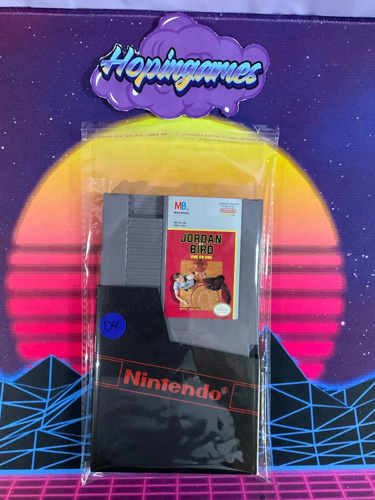 Product image for Jordan vs. Bird: One-on-One (Nintendo Entertainment System, 1989) TESTED #D4