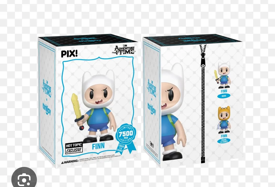 Product image for Thrilljoy: Finn the human (hot topic exclusive) SEALED