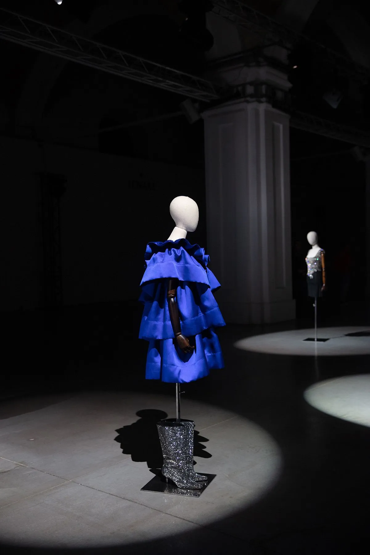 Product image for Blue tiered Gasanova Dress