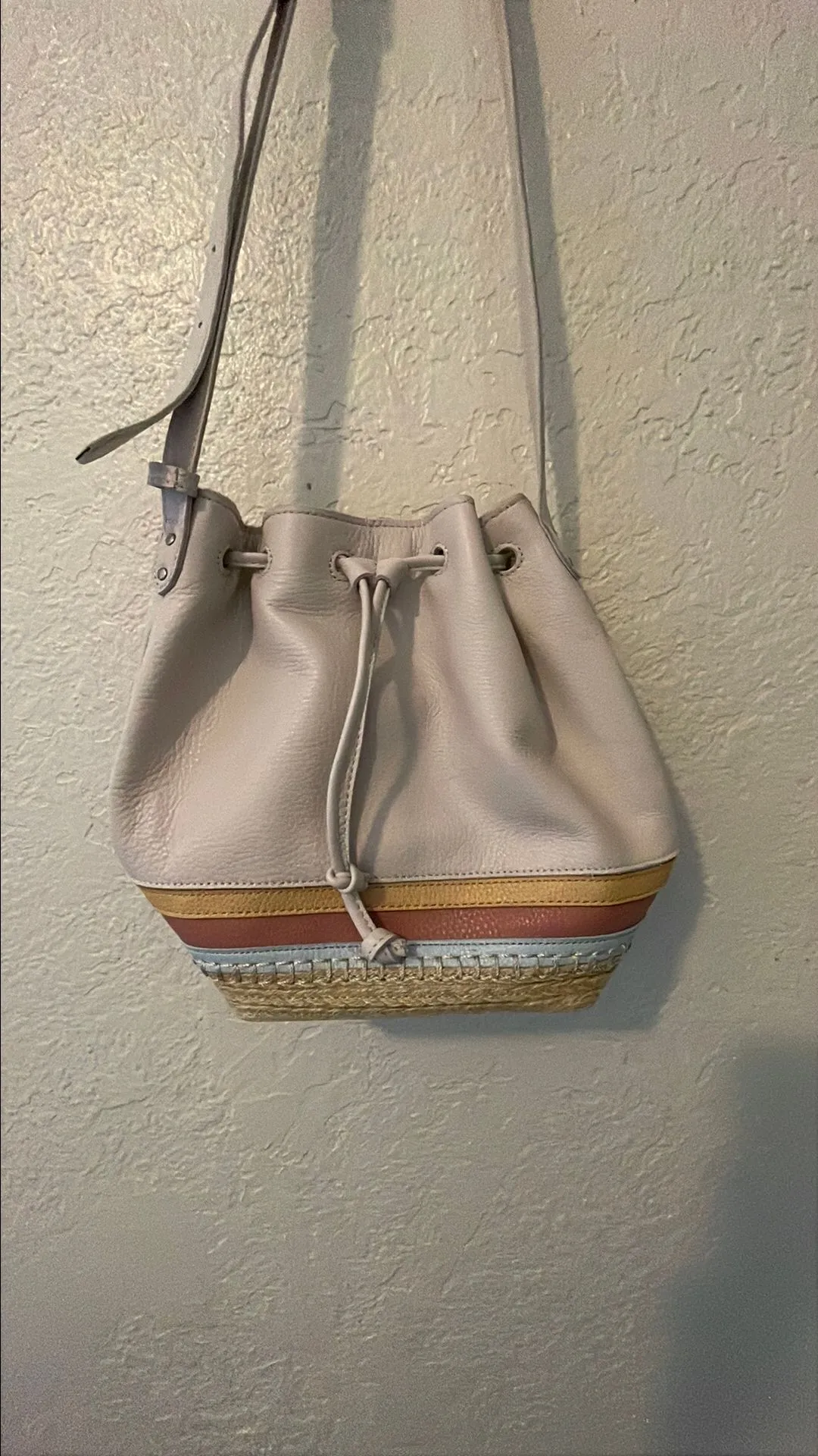 Product image for The Sak leather bucket bag