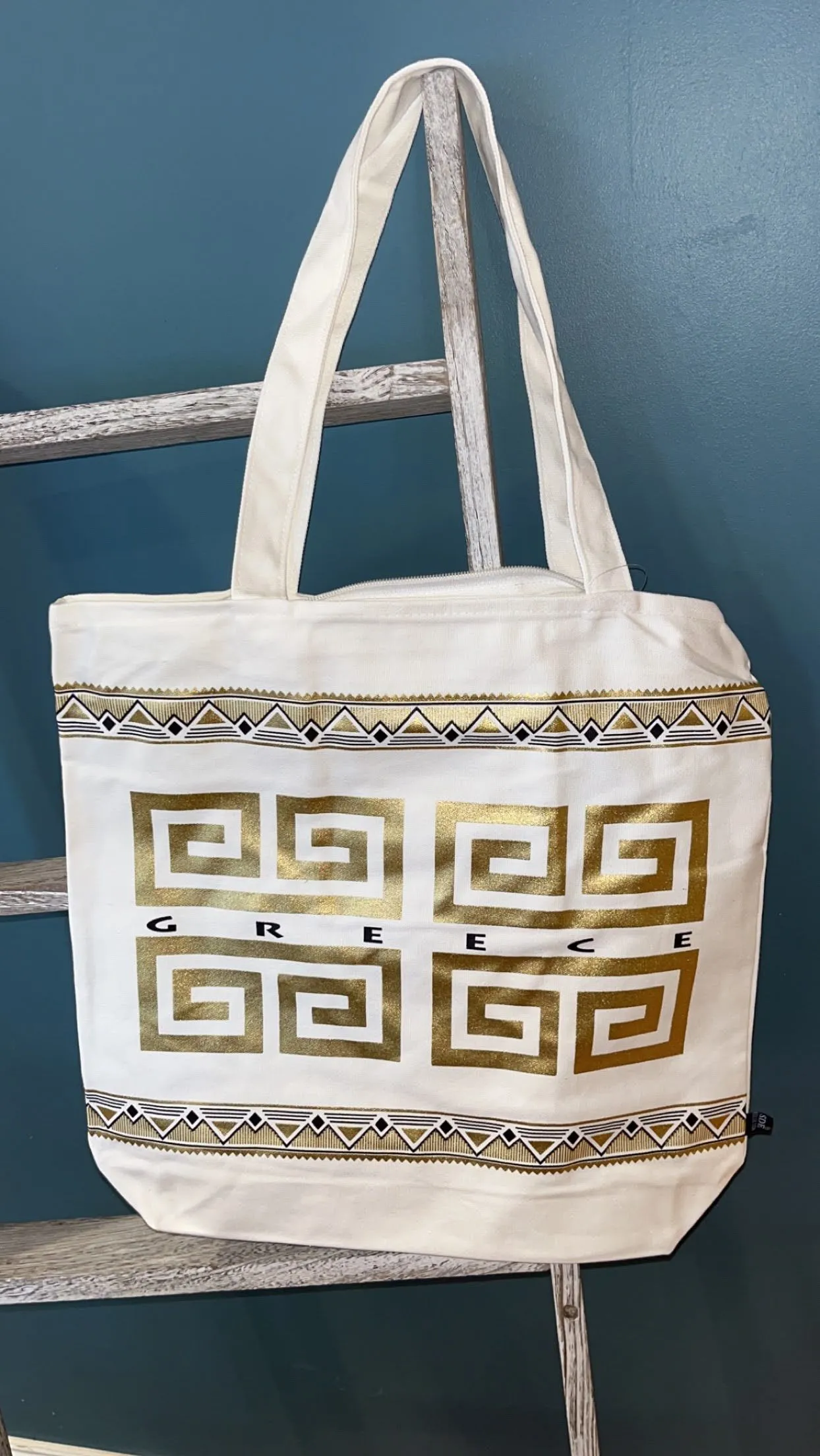 Product image for Grecian key tote bag