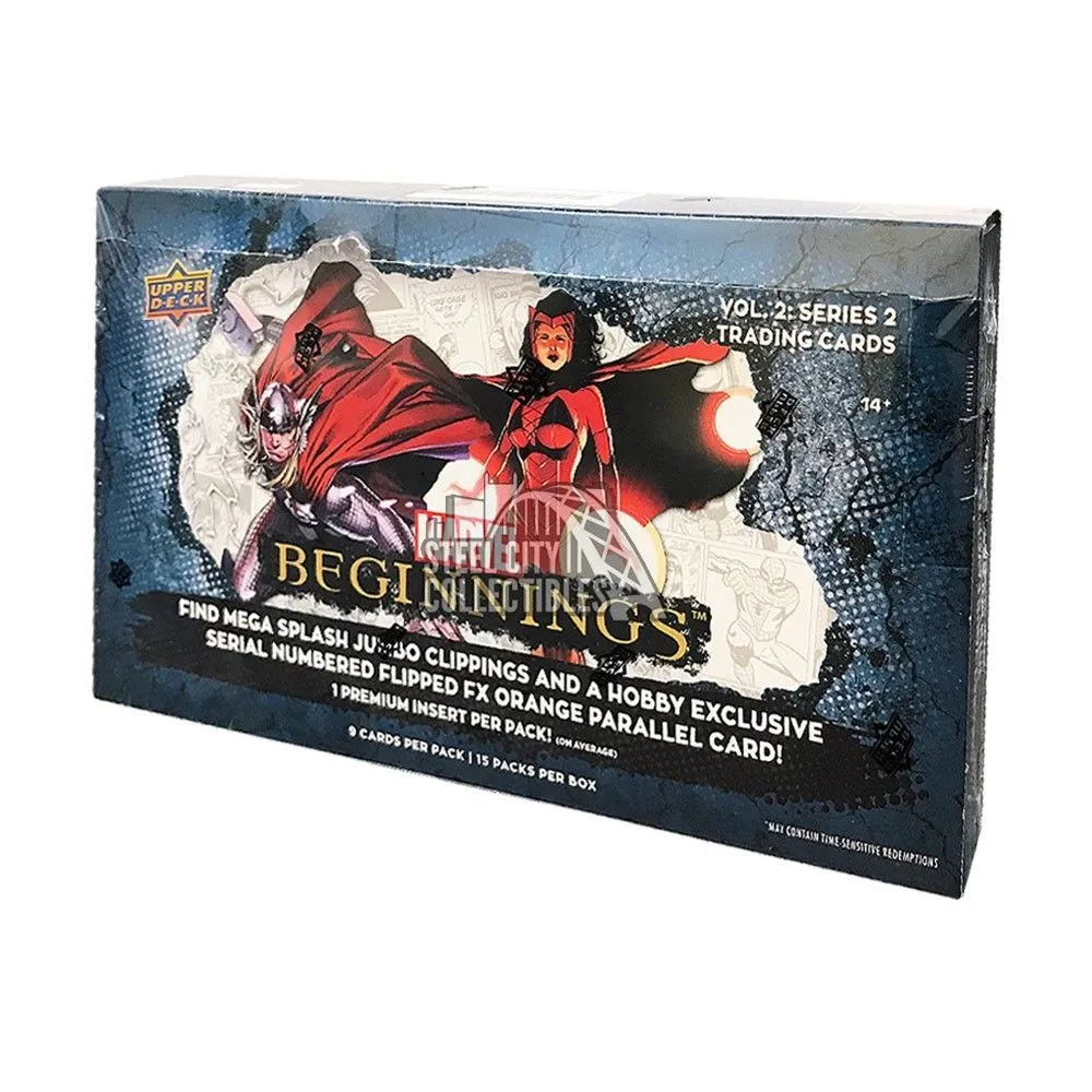 Product image for 3 Box Marvel Beginnings V2S2 Digi Draft