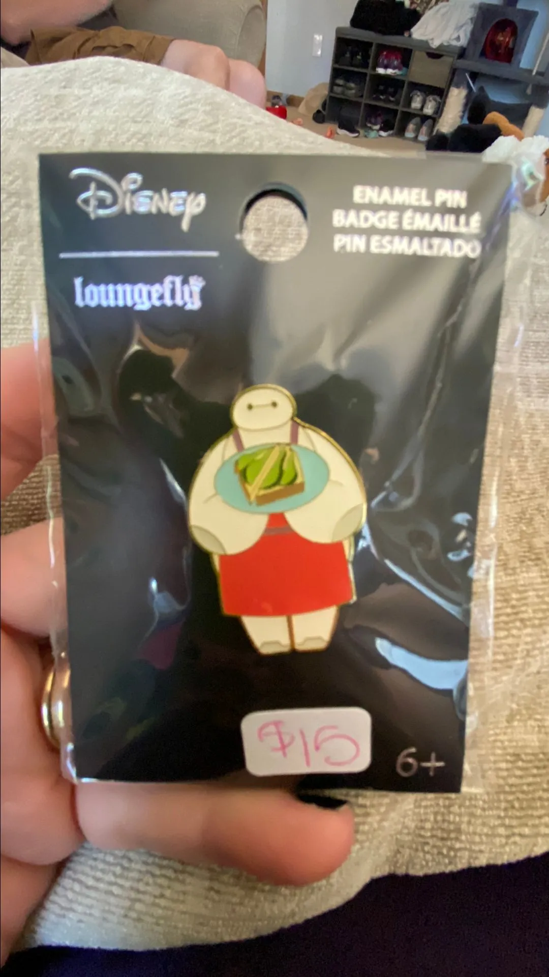 Product image for Baymax Toast Pin - Big Hero 6