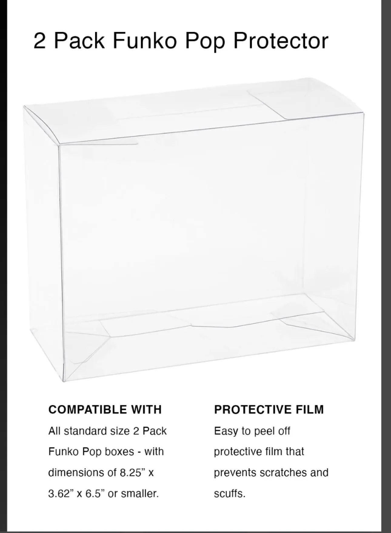 Product image for 2 pack pop protectors