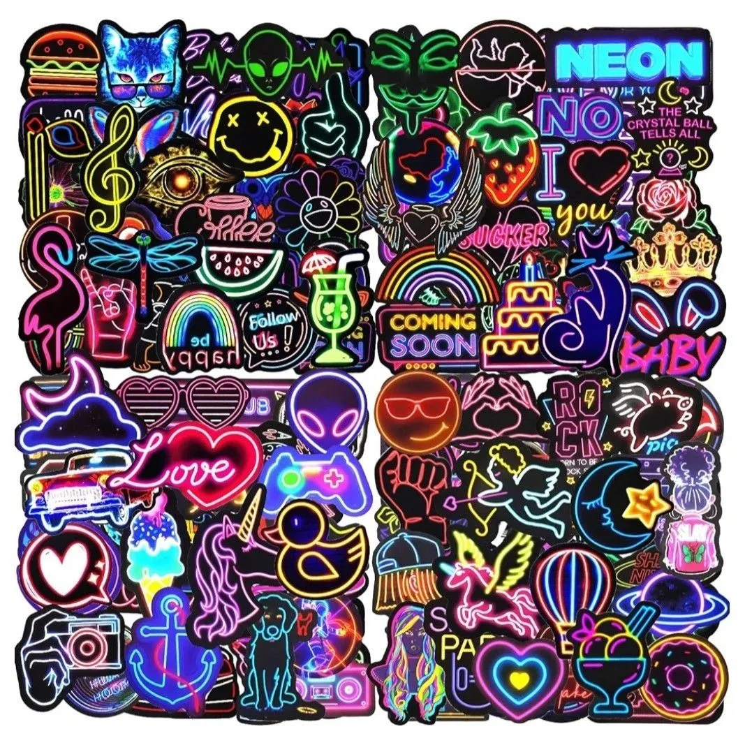 Product image for neon stickers