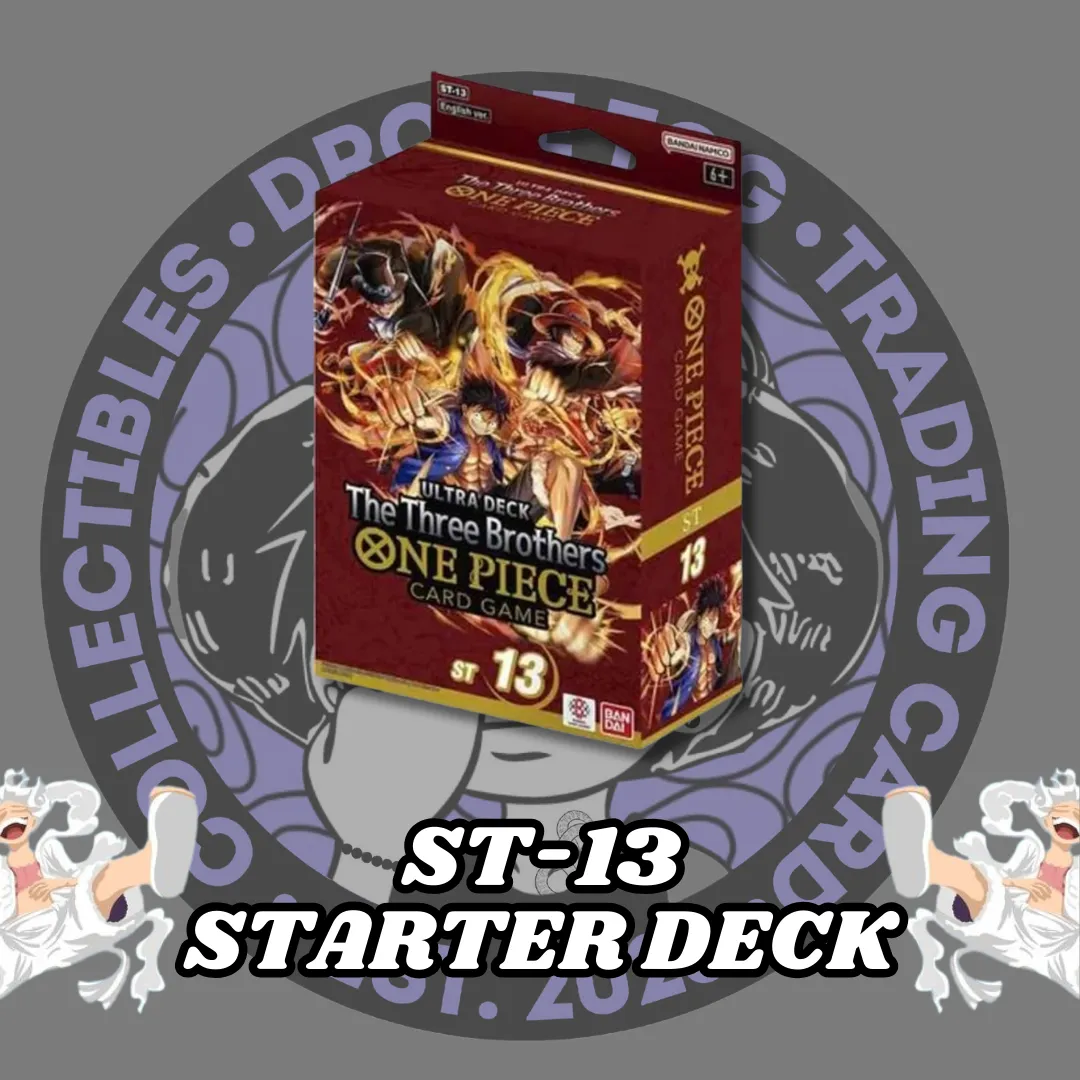 E] Bandai One Piece Card Game ST13 The Three Brothers Ultra Deck [ENGLISH]   Whatnot: Shop, Sell, Connect